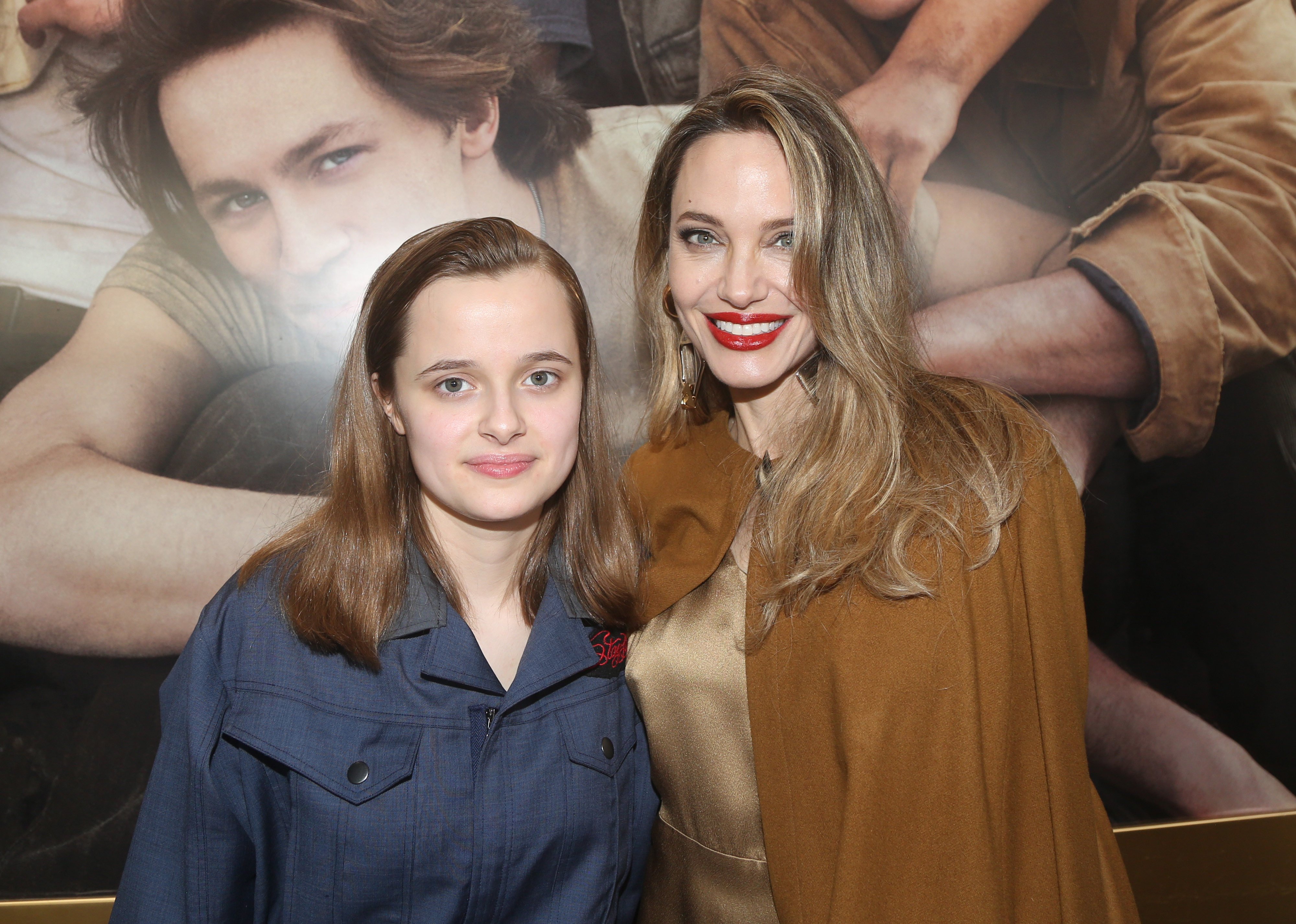Vivienne Jolie-Pitt recently got involved as a volunteer assistant on Broadway show The Outsiders, produced by mum Angelina Jolie. Photo: Getty Images