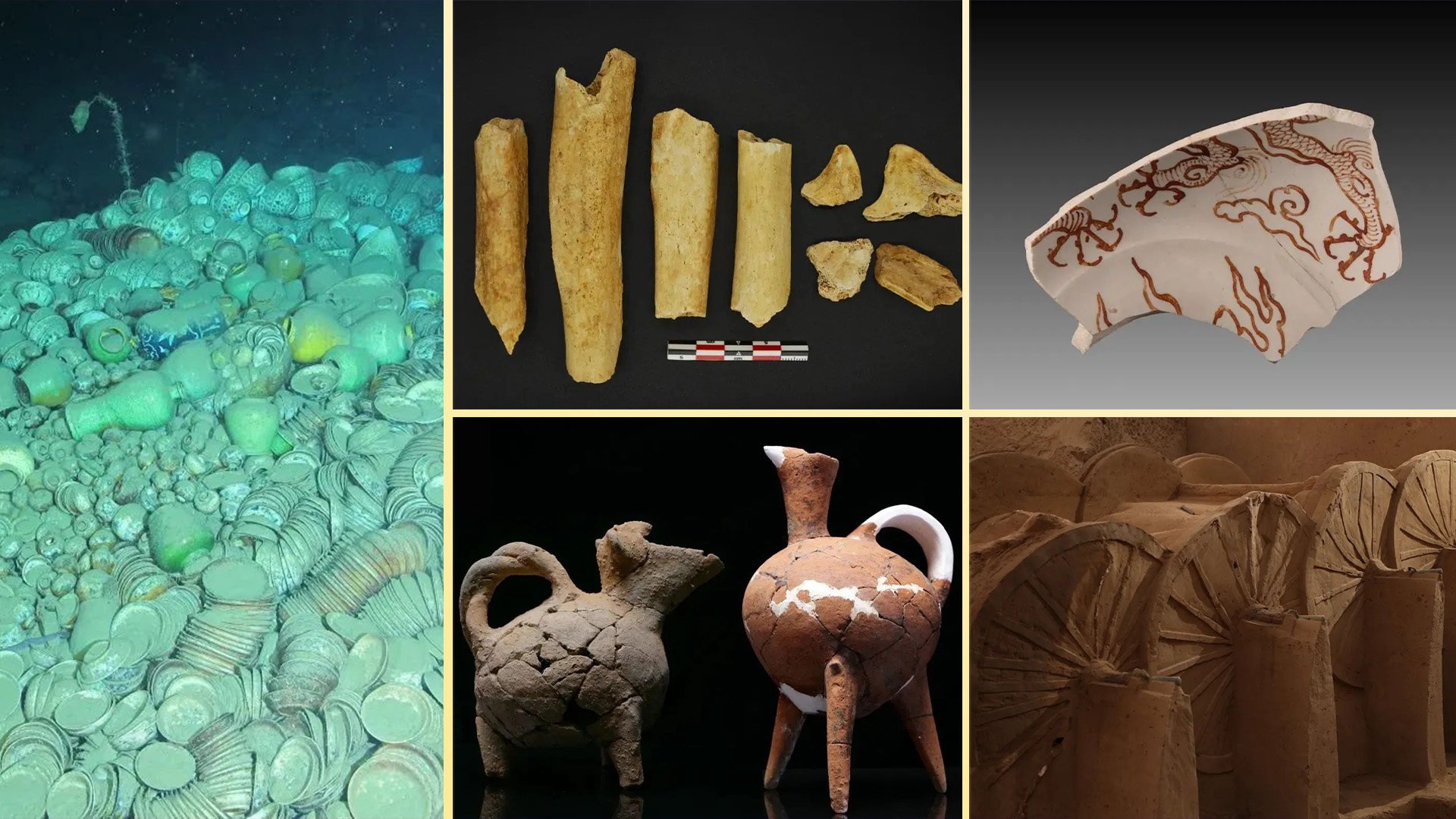 The Oscars of Archaeology: China unveils its top 10 discoveries of 2023. Photo: SCMP composite/National Cultural Heritage Administration