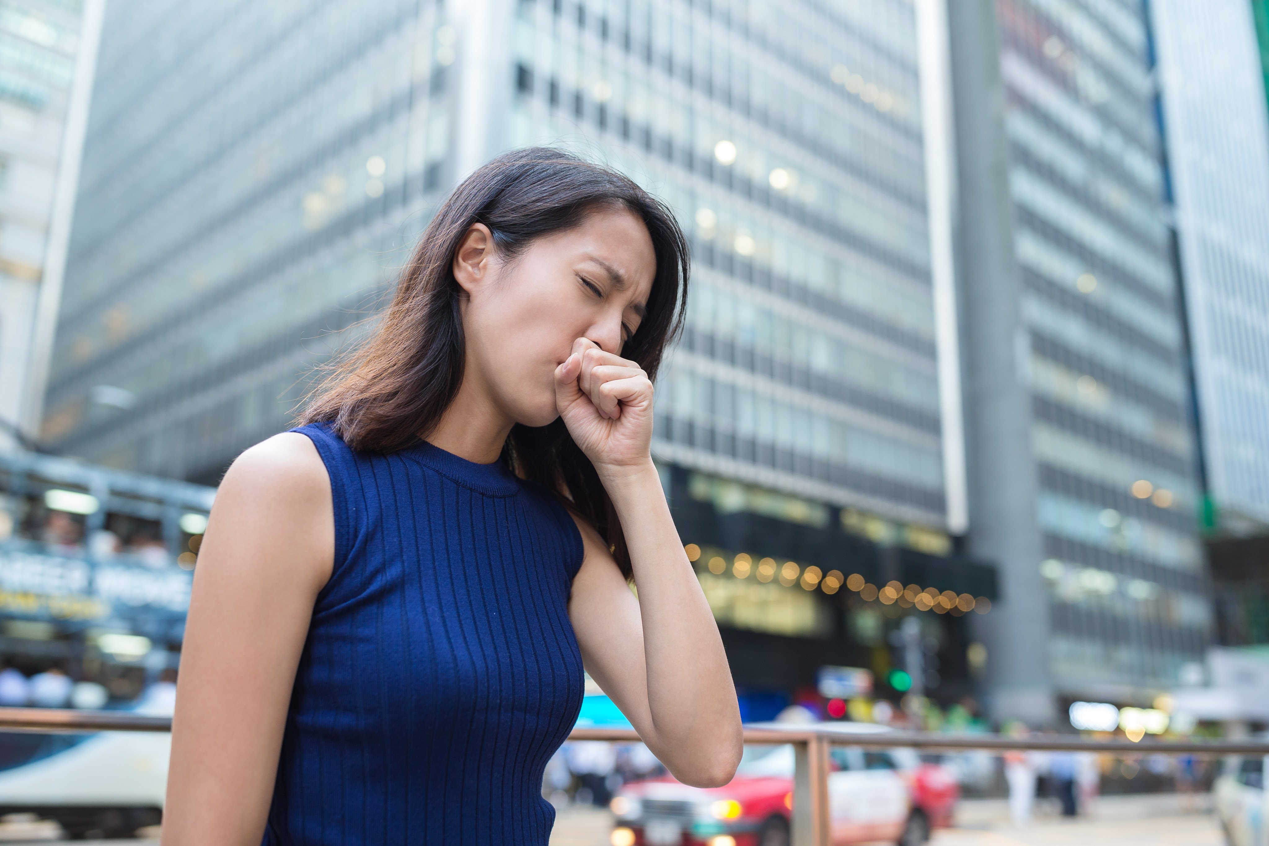 Whooping cough, or pertussis, is distinguished by the sound made by inhaling after a coughing fit. Since 2023, cases of the infection, which can last for three months, have been increasing. Photo: Shutterstock
