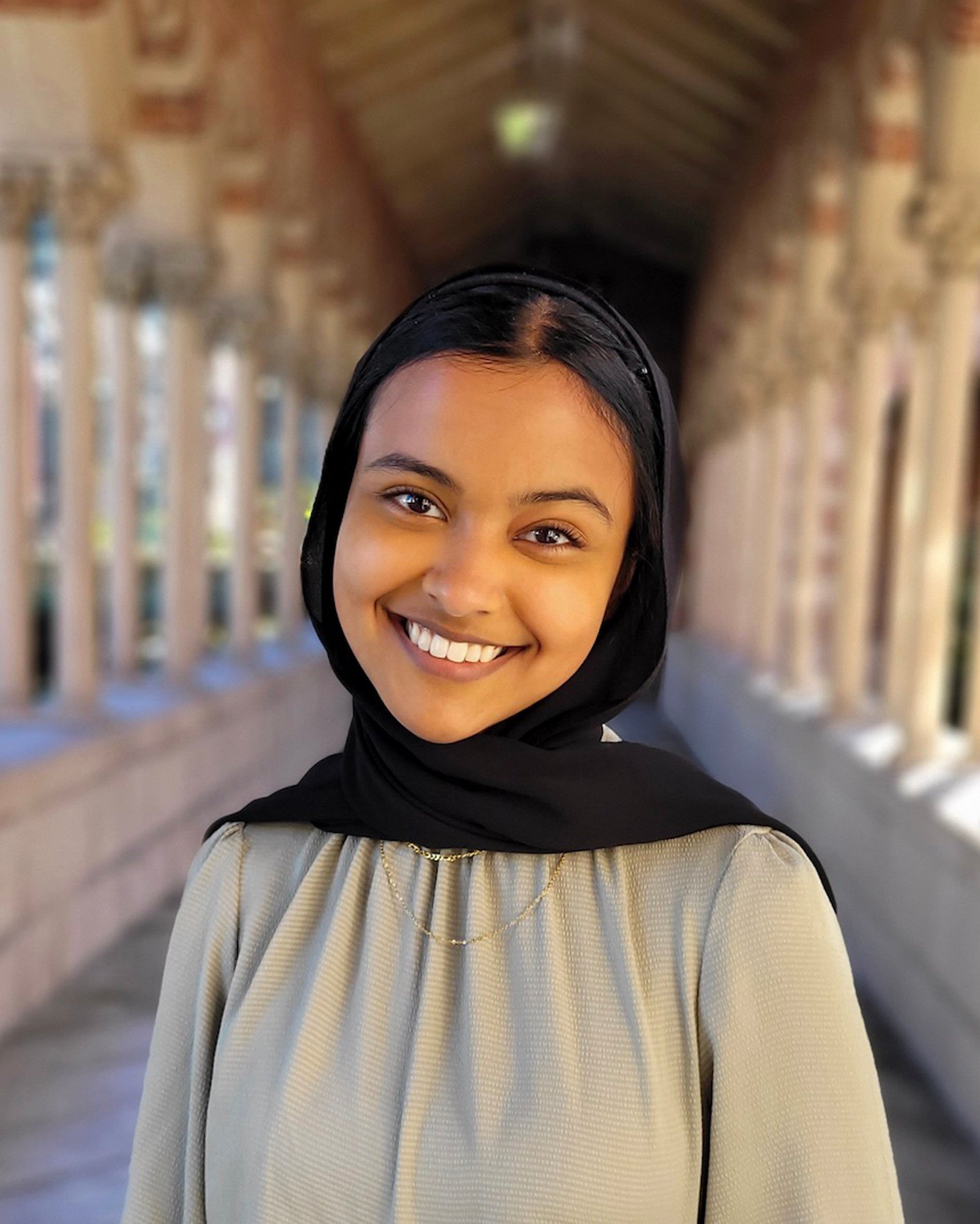 USC valedictorian Asna Tabassum. Photo: Courtesy Council on American-Islamic Relations, California