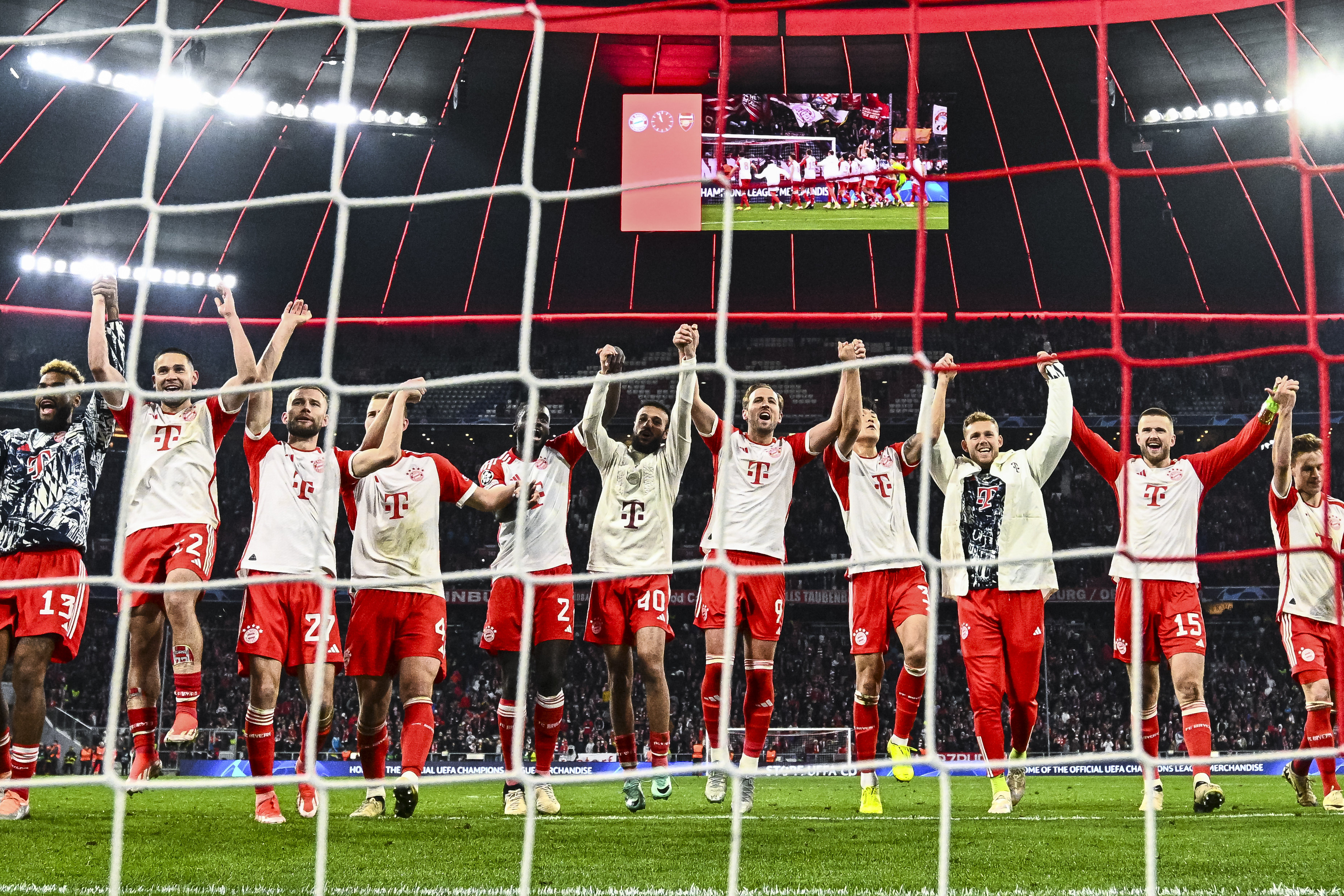 Germany are now favoured to secure a fifth Champions League spot next season after Bayern Munich joined Borussia Dortmund in the semi-finals after defeating Arsenal 3-2 on aggregate on Wednesday. Photo: dpa