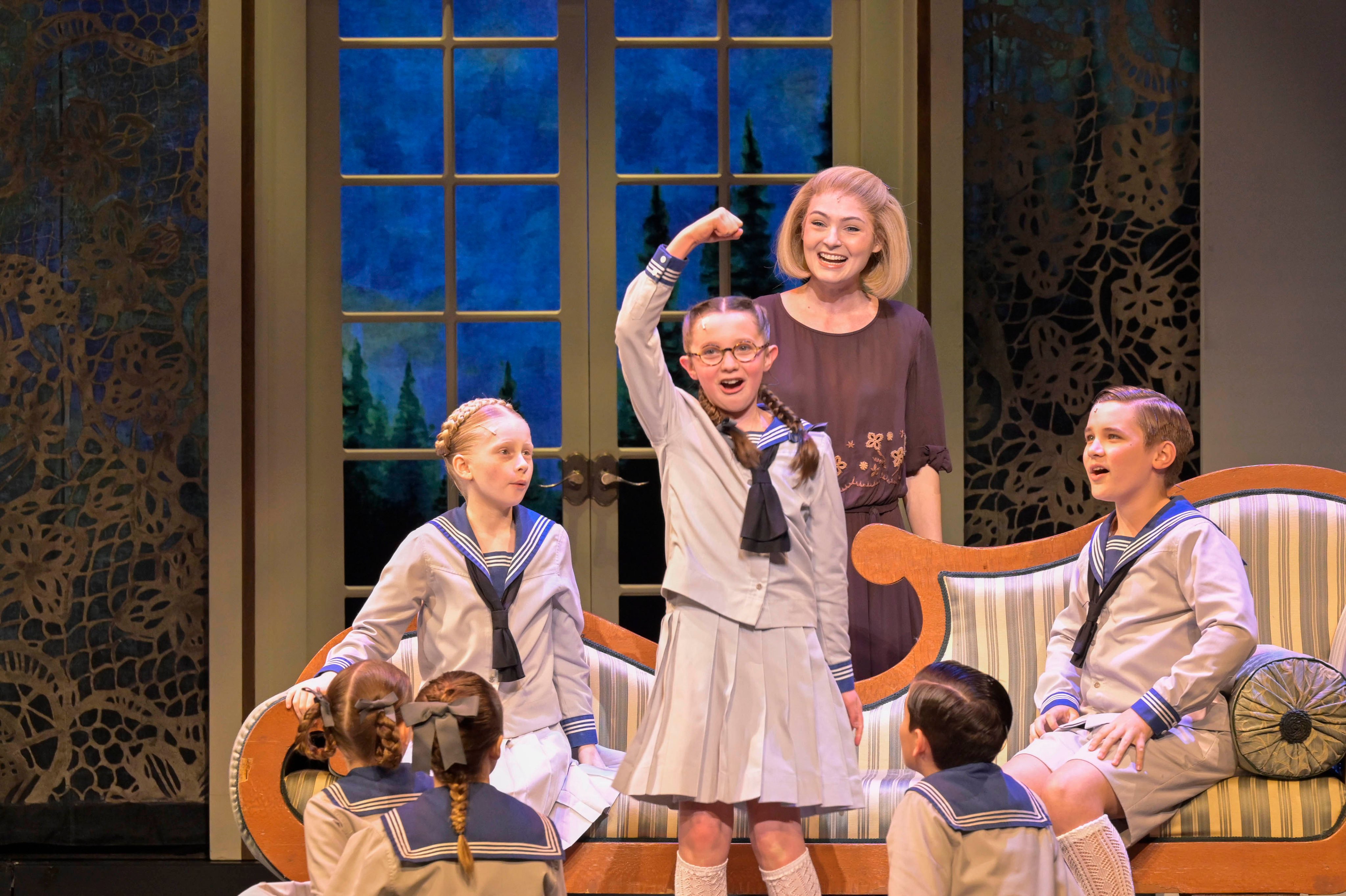 Maria and the Von Trapp children sing “Do-Re-Mi” in a scene from The Sound of Music, co-presented in Hong Kong by the China Arts and Entertainment Group, a Chinese state-owned company. Photo: The Sound of Music