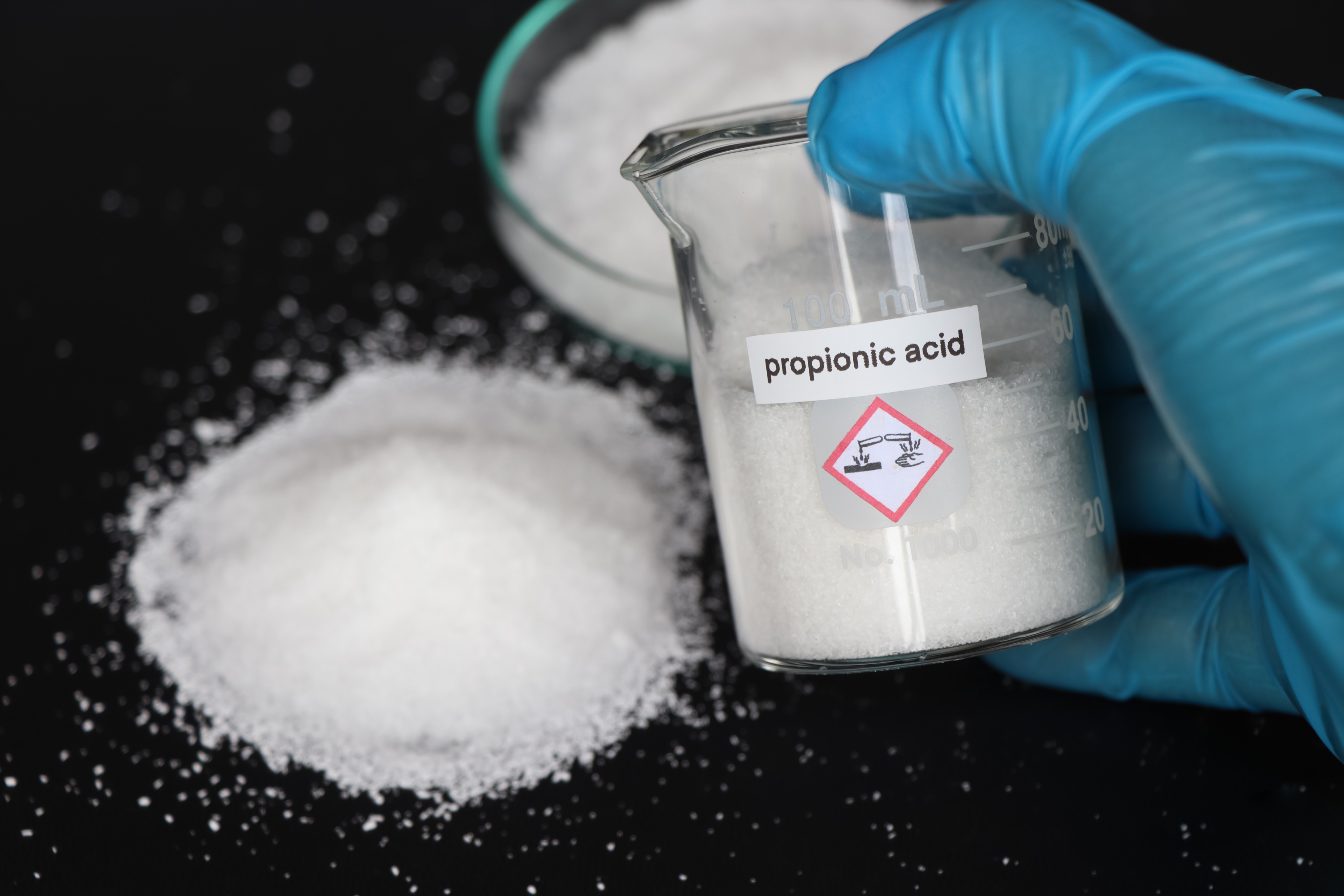 Propionic acid, frequently used as a preservative, is the latest commodity to be hit by rising trade tensions between China and the US. Photo: Shutterstock