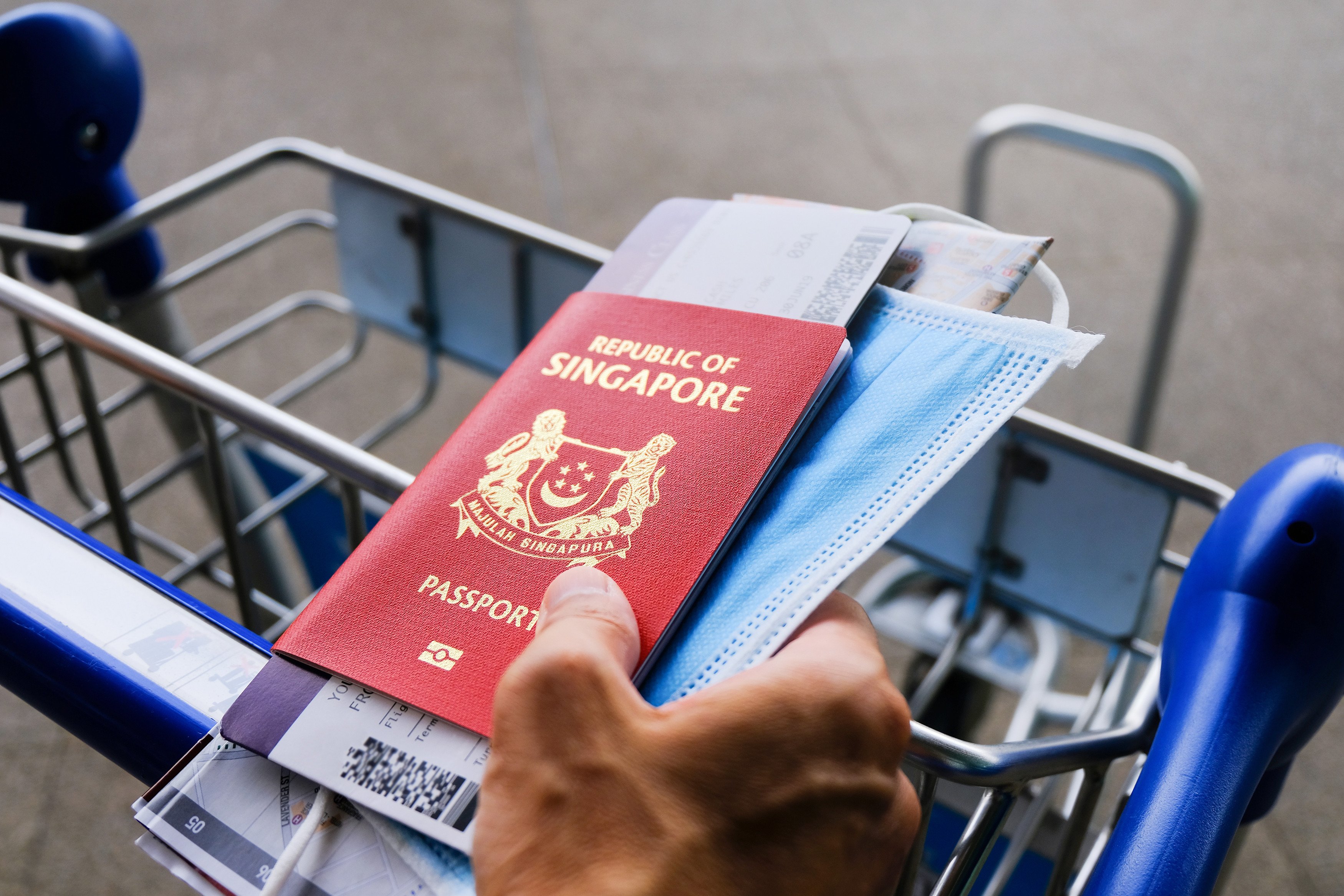 People travelling on passports issued by Singapore are at a disadvantage compared to those from many other countries because the document does not explicitly differentiate between first and last names, yet airport systems do. Photo: Shutterstock Images