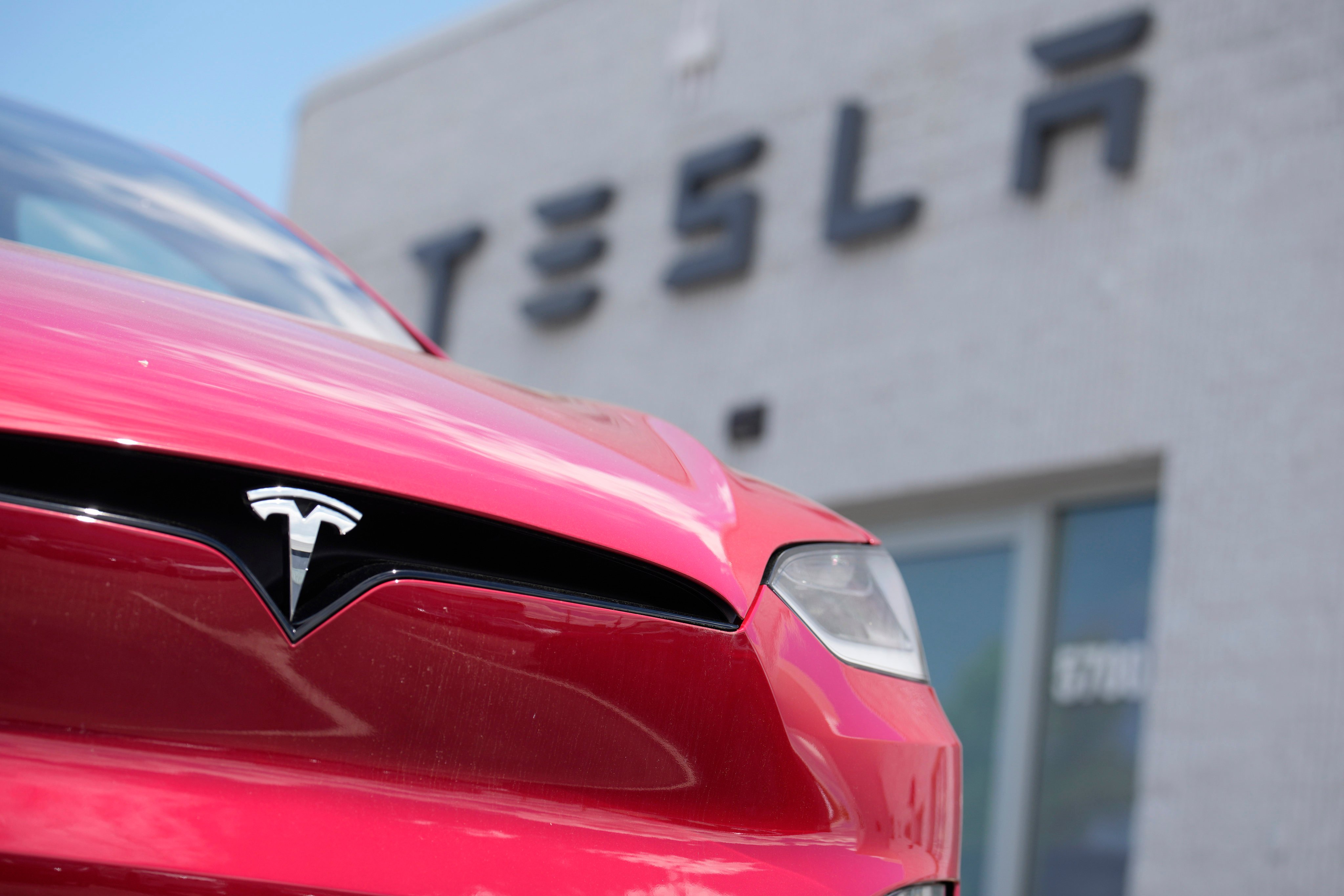 Tesla has cut the prices of its cars in the US and China amid falling sales. Photo: AP Photo