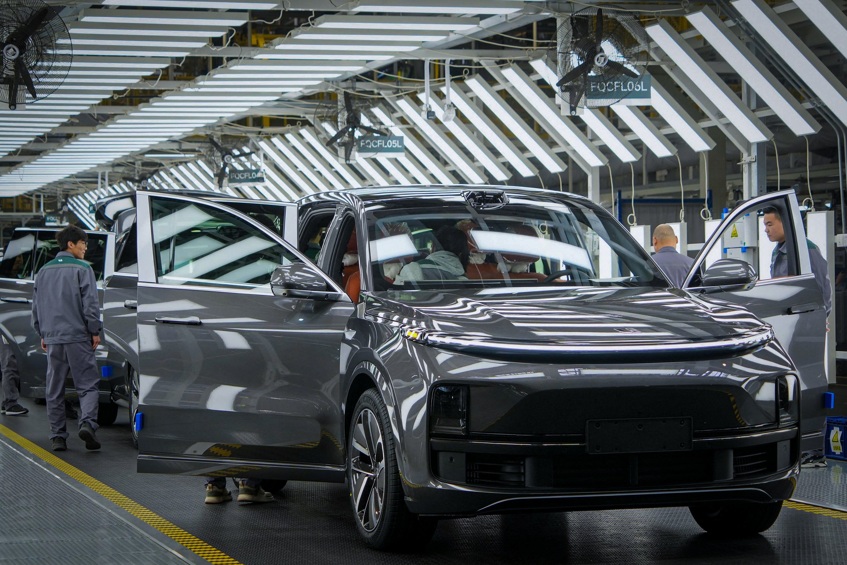 Shanghai-based lidar maker Hesai counts Chinese carmaker Li Auto among its major clients. Photo: AFP