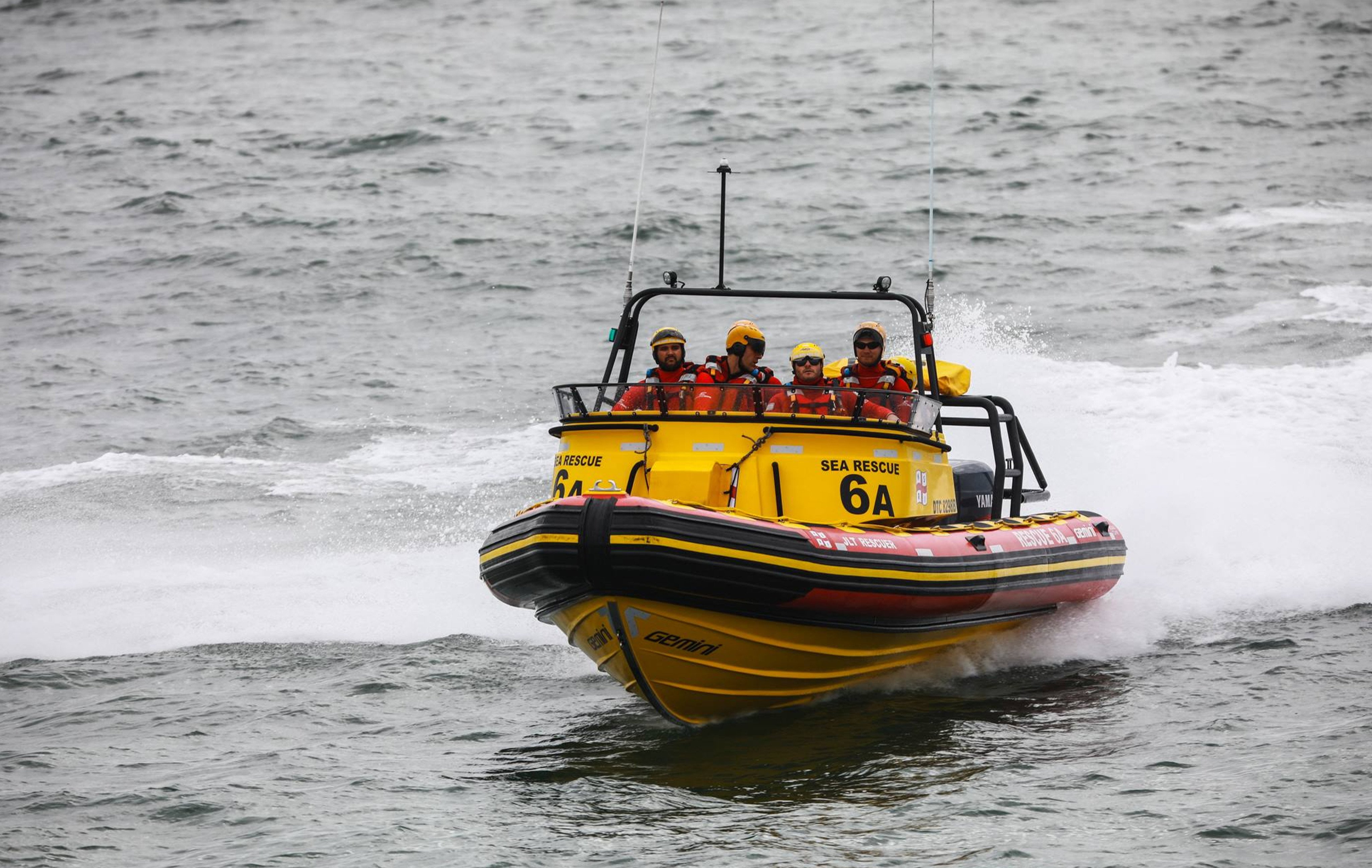 A boat operated by South African sea rescue personnel. A Hongkonger died on a scuba diving trip off Port Elizabeth. Photo: South African National Sea Rescue Institute
