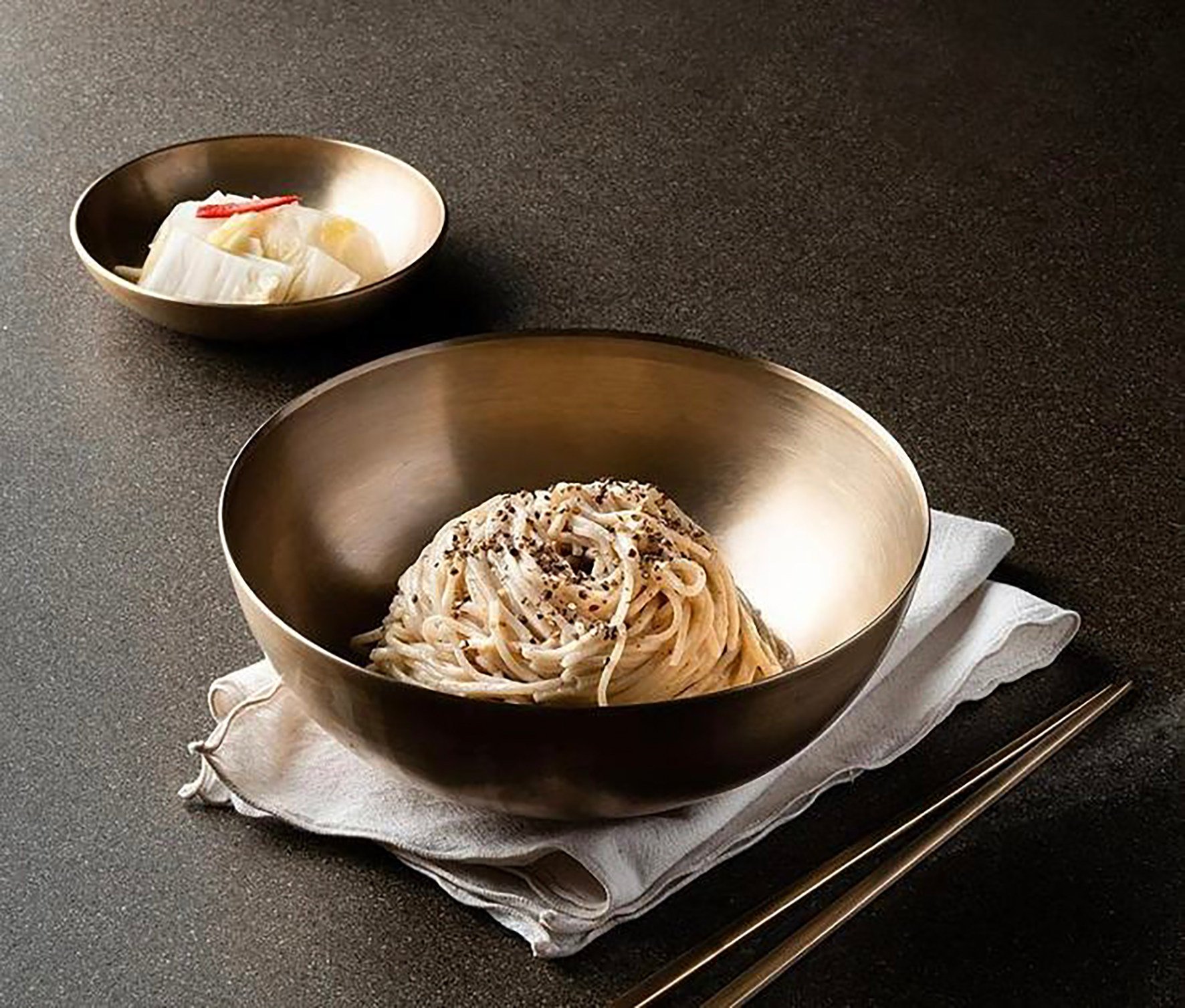 South Korean chef Kim Do-yun, of one-Michelin-star Yun Seoul, has a passion for noodles and has made it his mission to create varieties free from additives and that preserve a natural fragrance. Photo: Yun Seoul