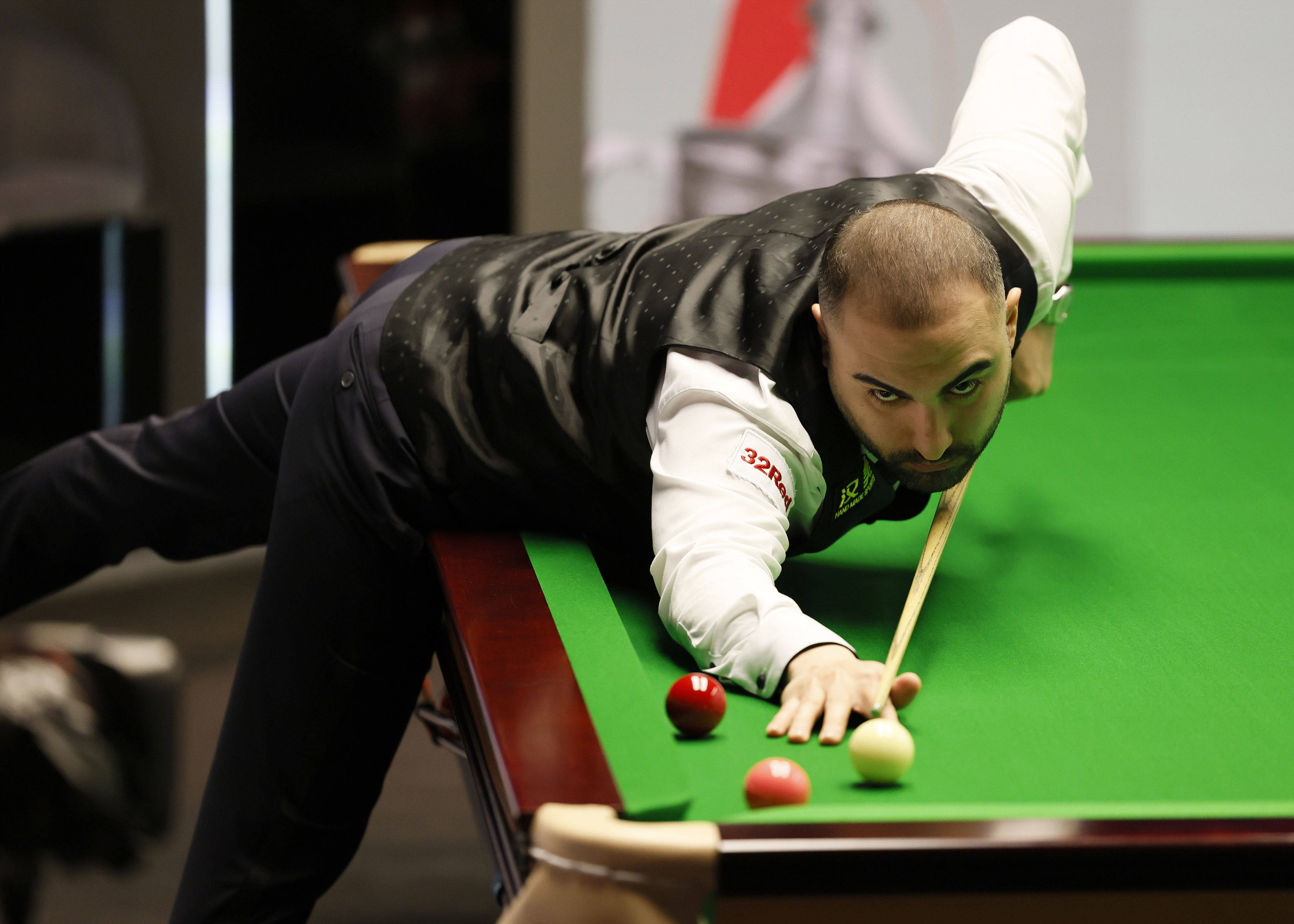 Hossein Vafaei was very critical of the Crucible following his defeat to Judd Trump: AP
