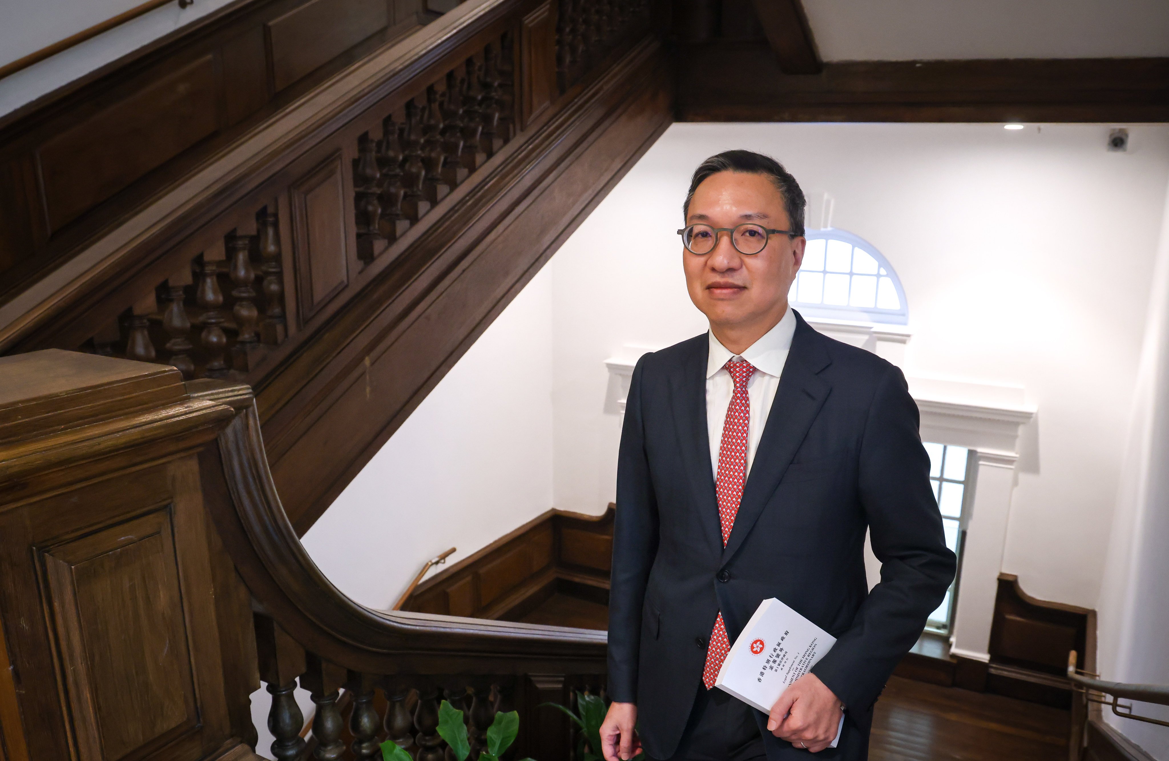 Hong Kong justice minister Paul Lam. No foreign sanctions have been imposed on Lam so far, but the US said earlier that it was preparing new visa restrictions on city officials. Photo: Dickson Lee