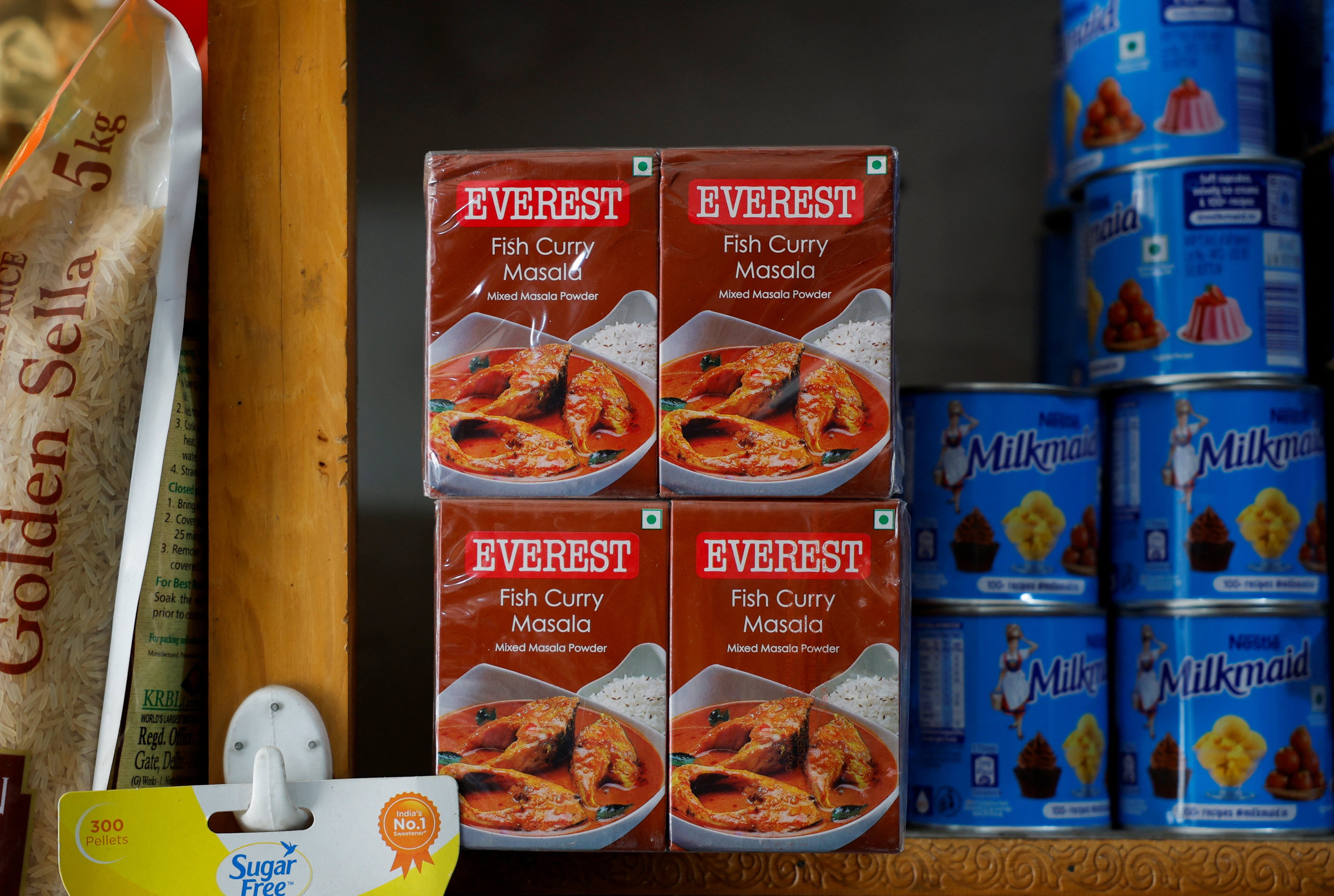 One of the products recalled was Everest fish curry masala. Photo: Reuters