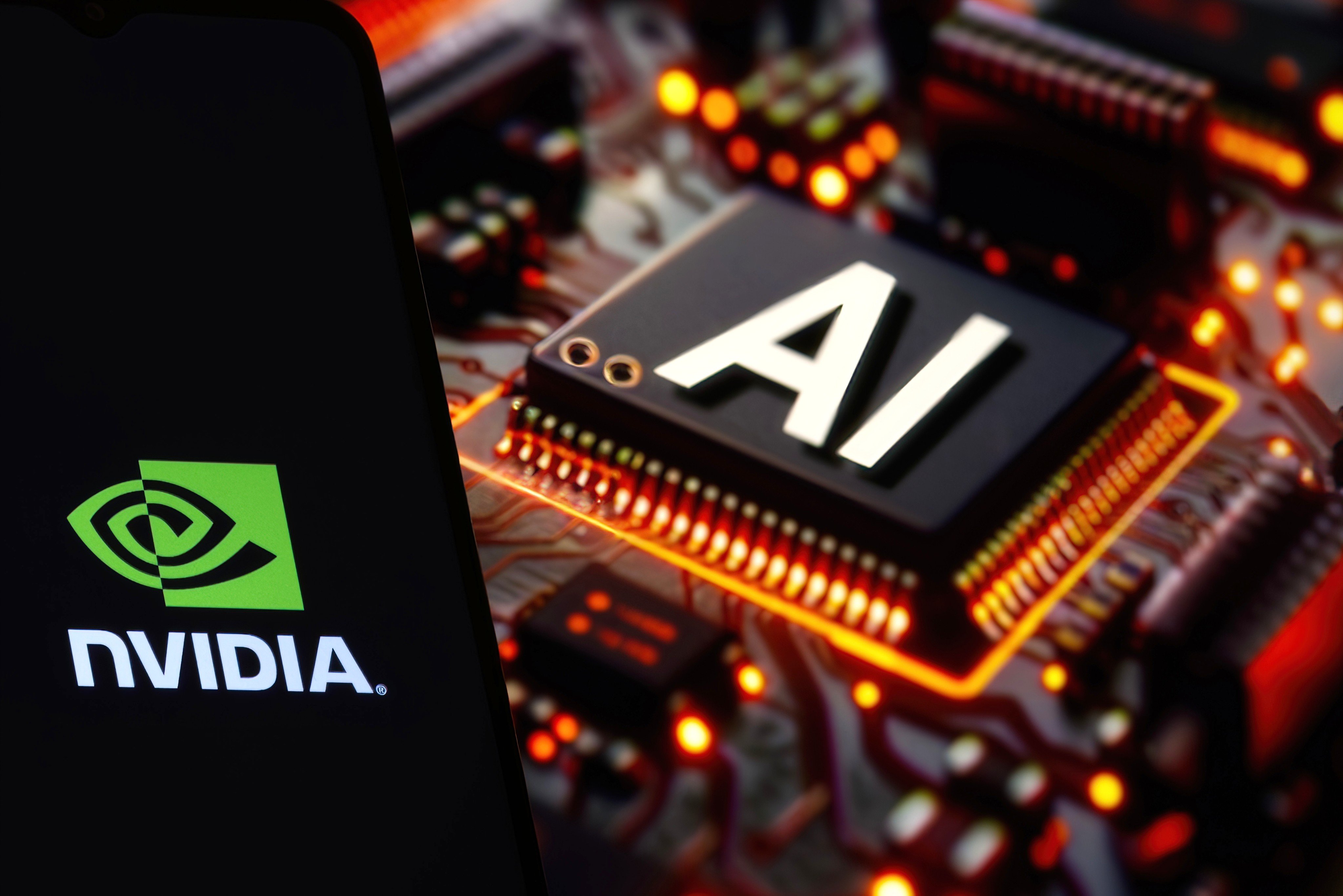 Nvidia said systems built with its graphics processing units – chips that are in demand for artificial intelligence projects – and resold by third parties must comply with US export restrictions. Photo: Shutterstock