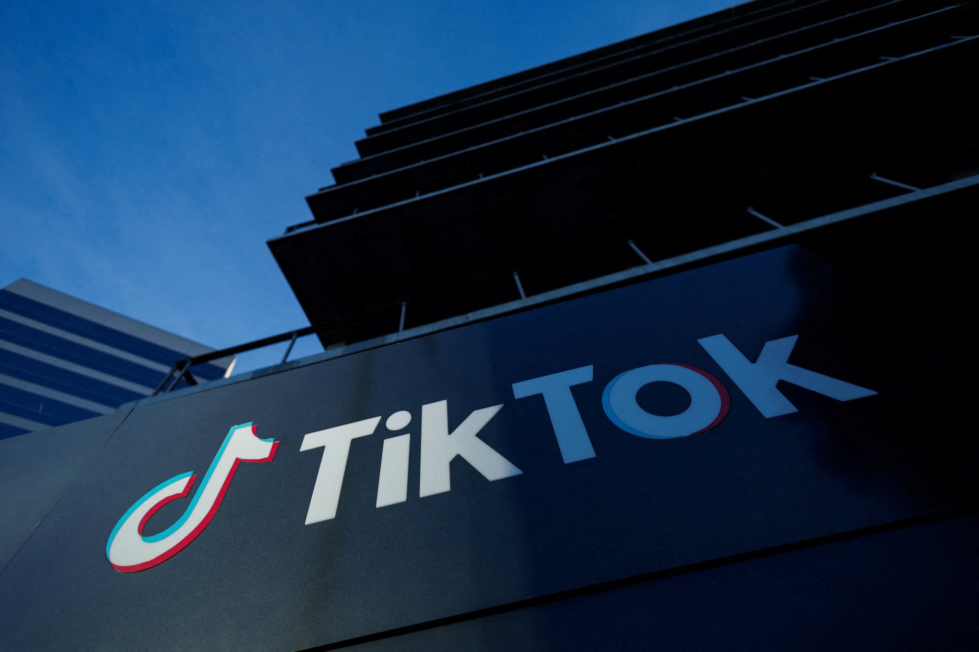 TikTok’s US offices in Culver City, California. Photo: Reuters