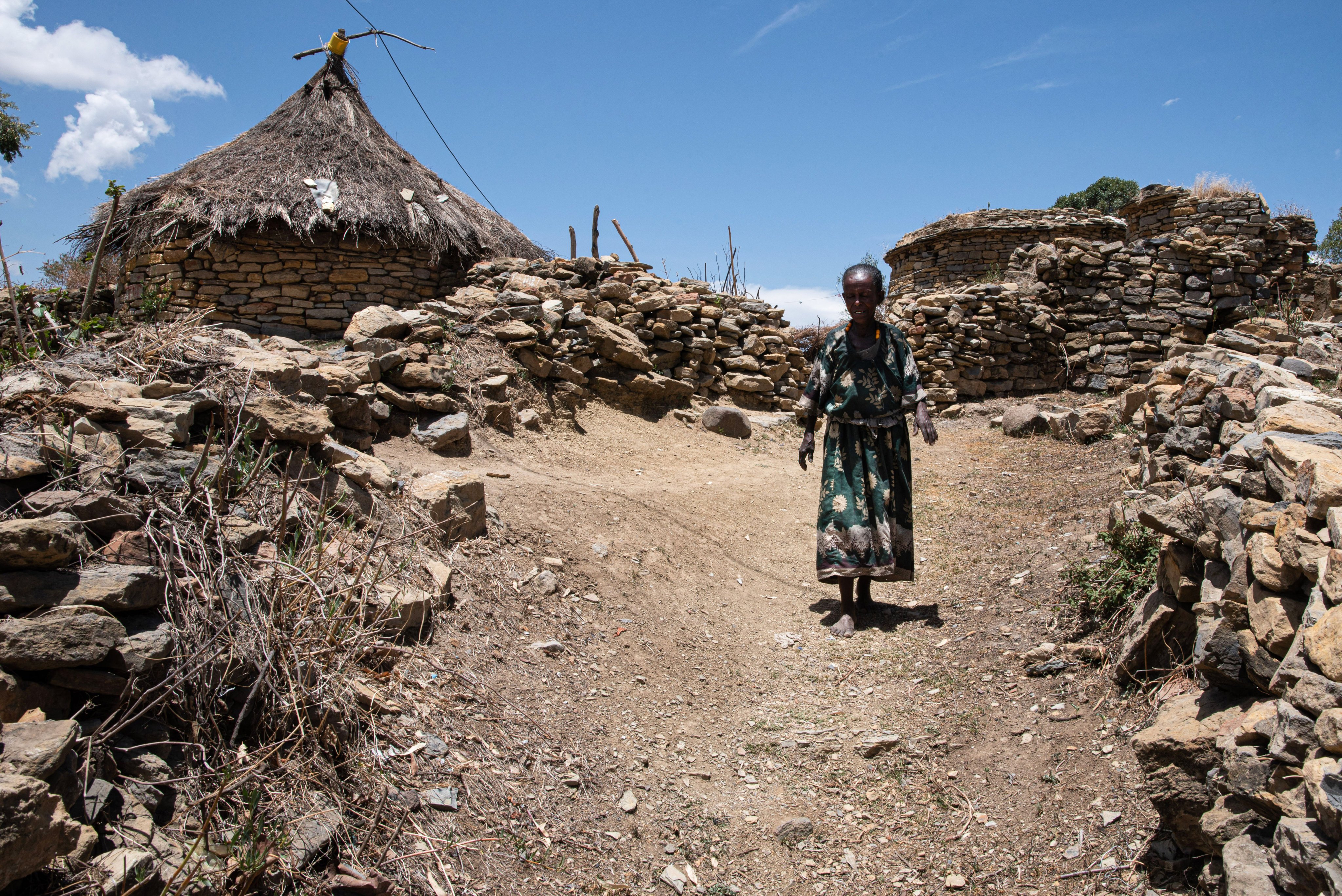 A woman from a small village near Samre town in Tigray, Ethiopia, on May 26 last year. Ethiopia saw one of the bloodiest wars of the 21st century which led to widespread starvation. The African country has applied for debt restructuring under the G20’s Common Framework. Photo: Getty Images