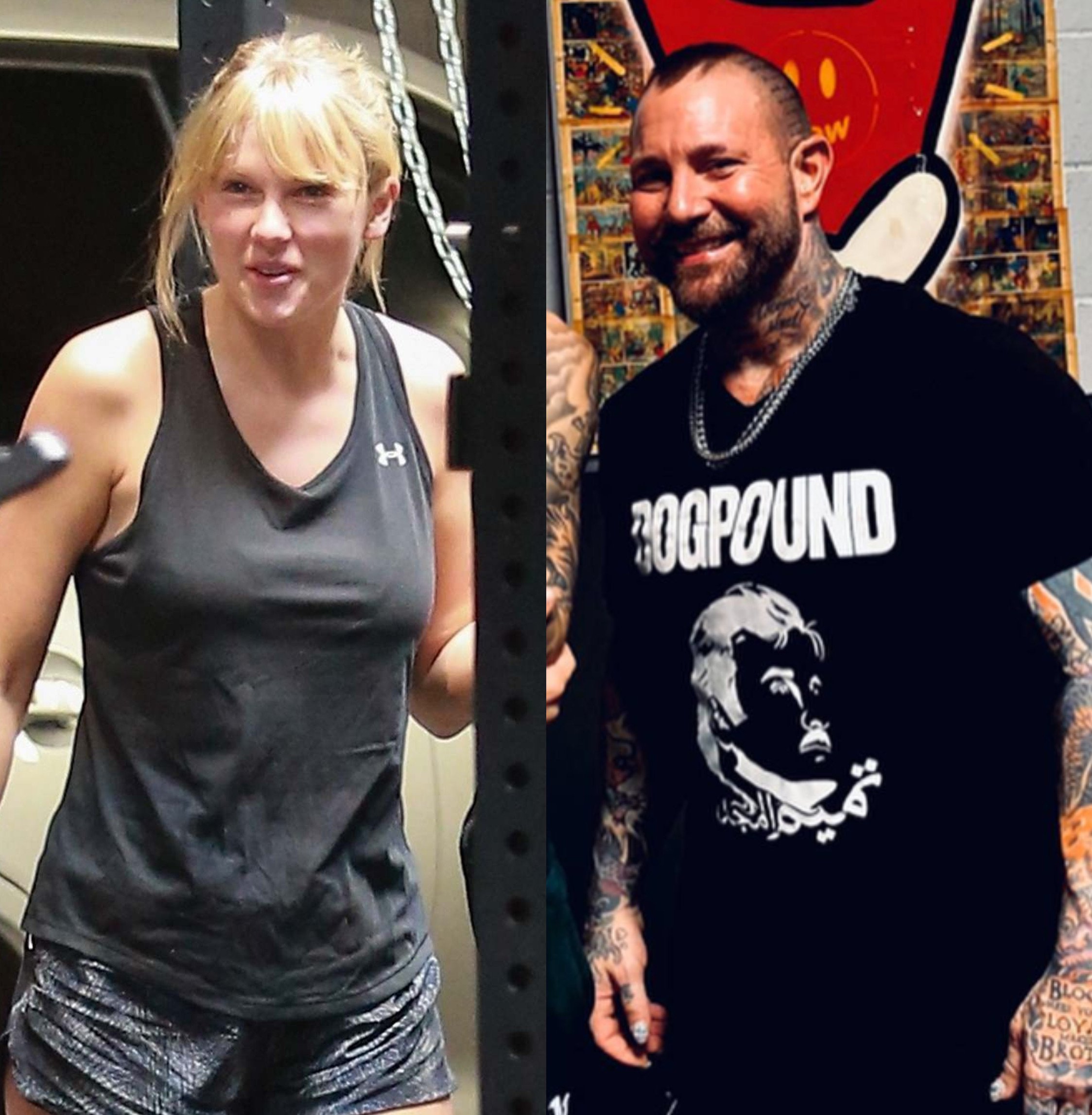 Taylor Swift gets tailored workouts from Kirk Myers, who founded the trendy Dogpound gym. Photos: @swiftupload/X, @kirkmyersfitness/Instagram