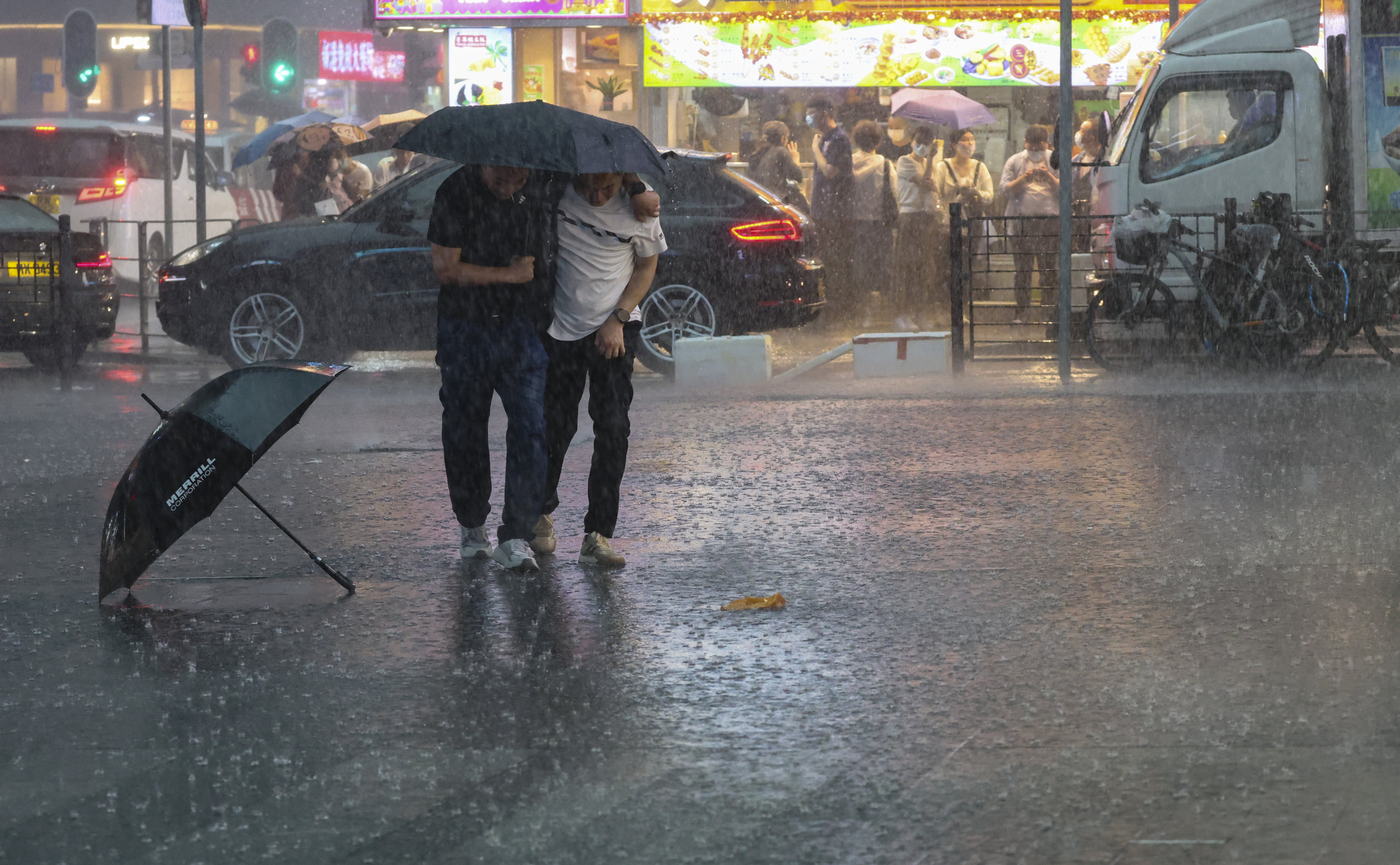 The city has been affected by unsettled weather in recent days. Photo: Edmond So