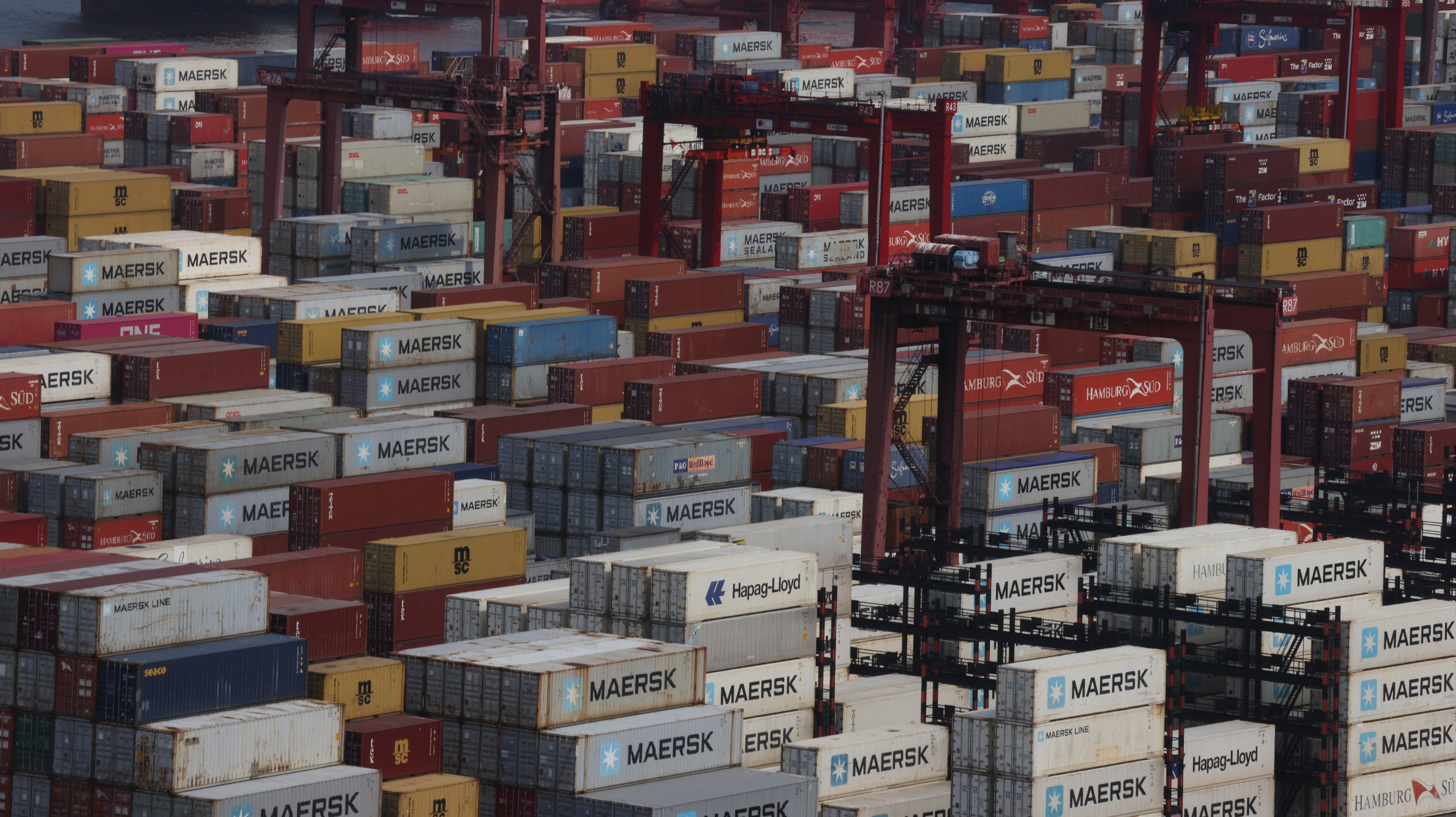Containers are stacked at the Kwai Chung Container Terminal on March 30. As Hong Kong lays down its digital economy strategy, trade is an area that needs attention. Photo: Yik Yeung-man