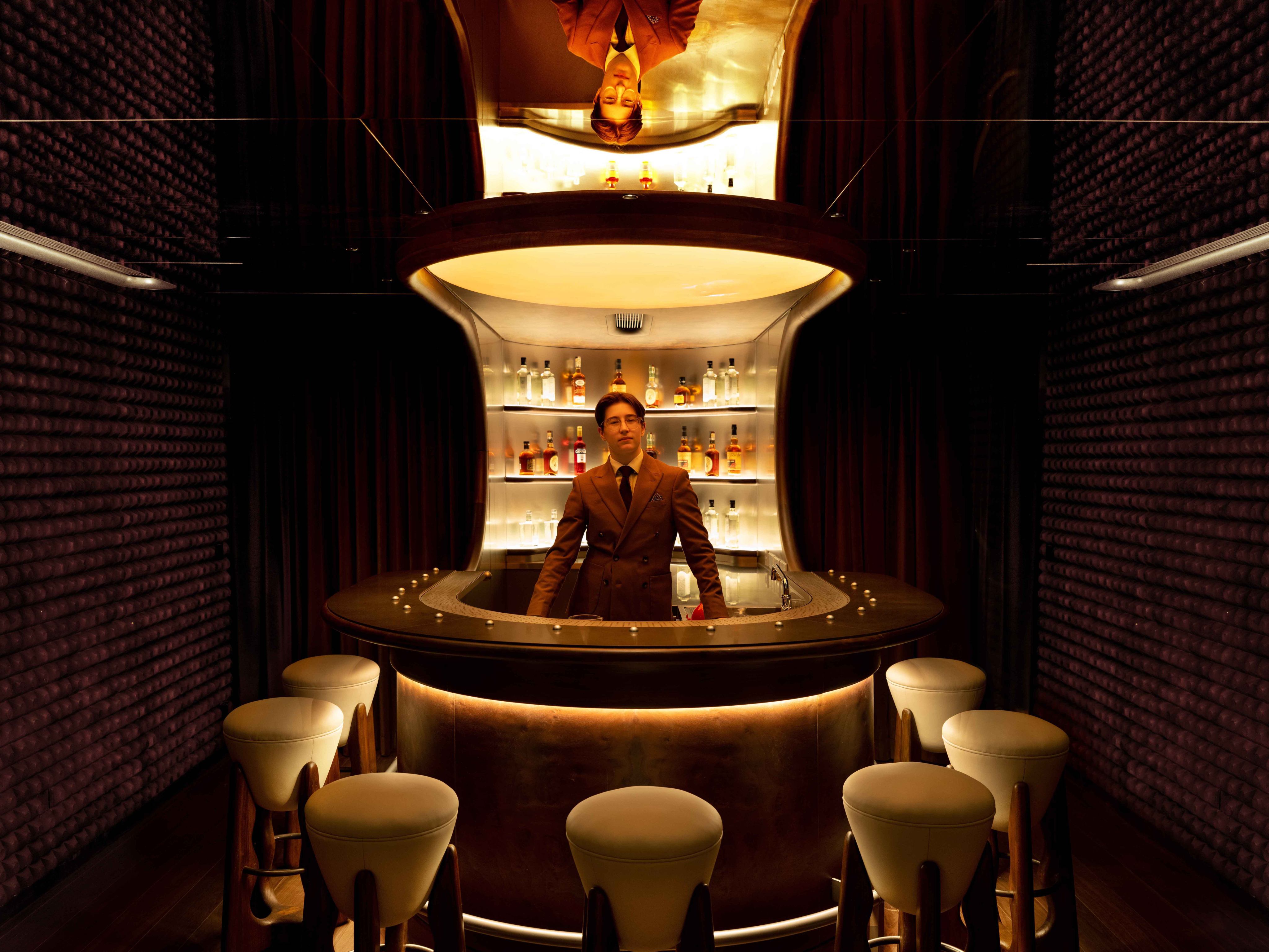 Artifact, in Central, is a futuristic take on a cocktail bar and one of a string of new openings shaking up the Hong Kong nightlife scene. Photo: NCDA
