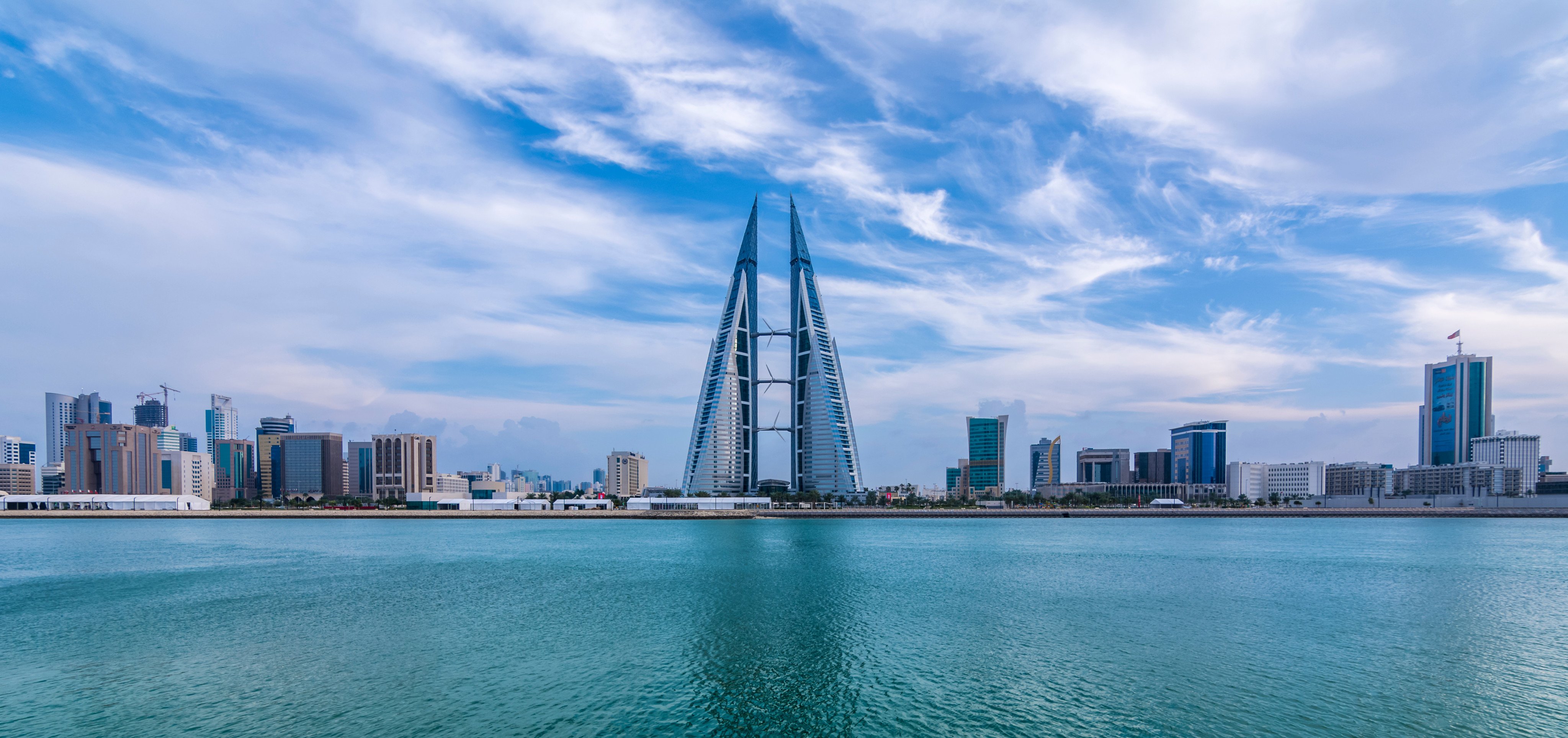 A view of the World Trade Center and other buildings in Manama, Bahrain, where Investcorp Holdings is based. Photo: Shutterstock