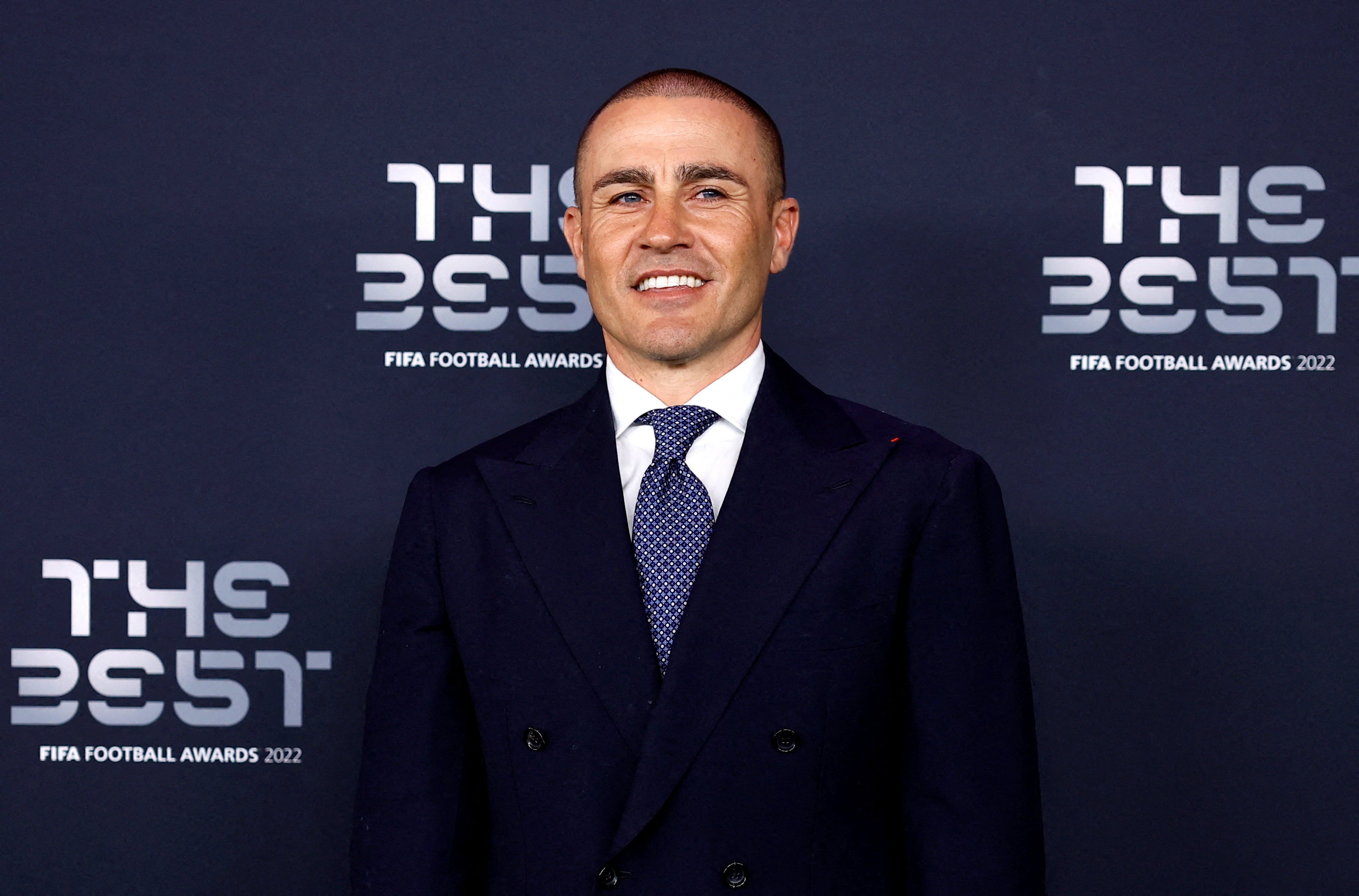 Former China boss Fabio Cannavaro was named manager at Serie A side Udinese. Photo: Reuters