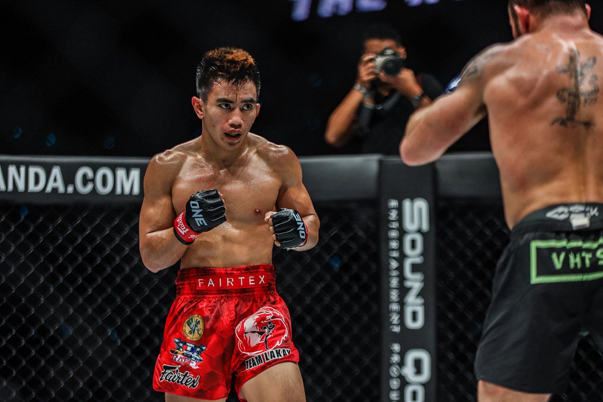 Joshua Pacio has damaged his ACL and will be out until next year. Photo: ONE Championship
