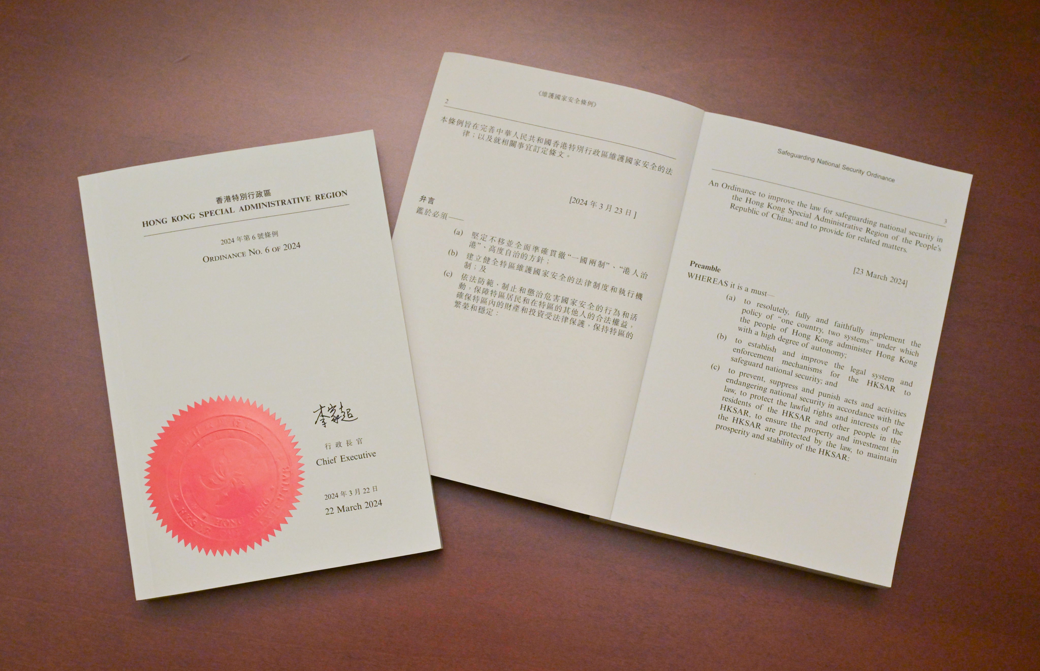 In addition to calling for the release of those detained under the national security law, the European Parliament resolution also condemned Hong Kong’s Article 23, the Safeguarding National Security Ordinance. Photo: ISD
