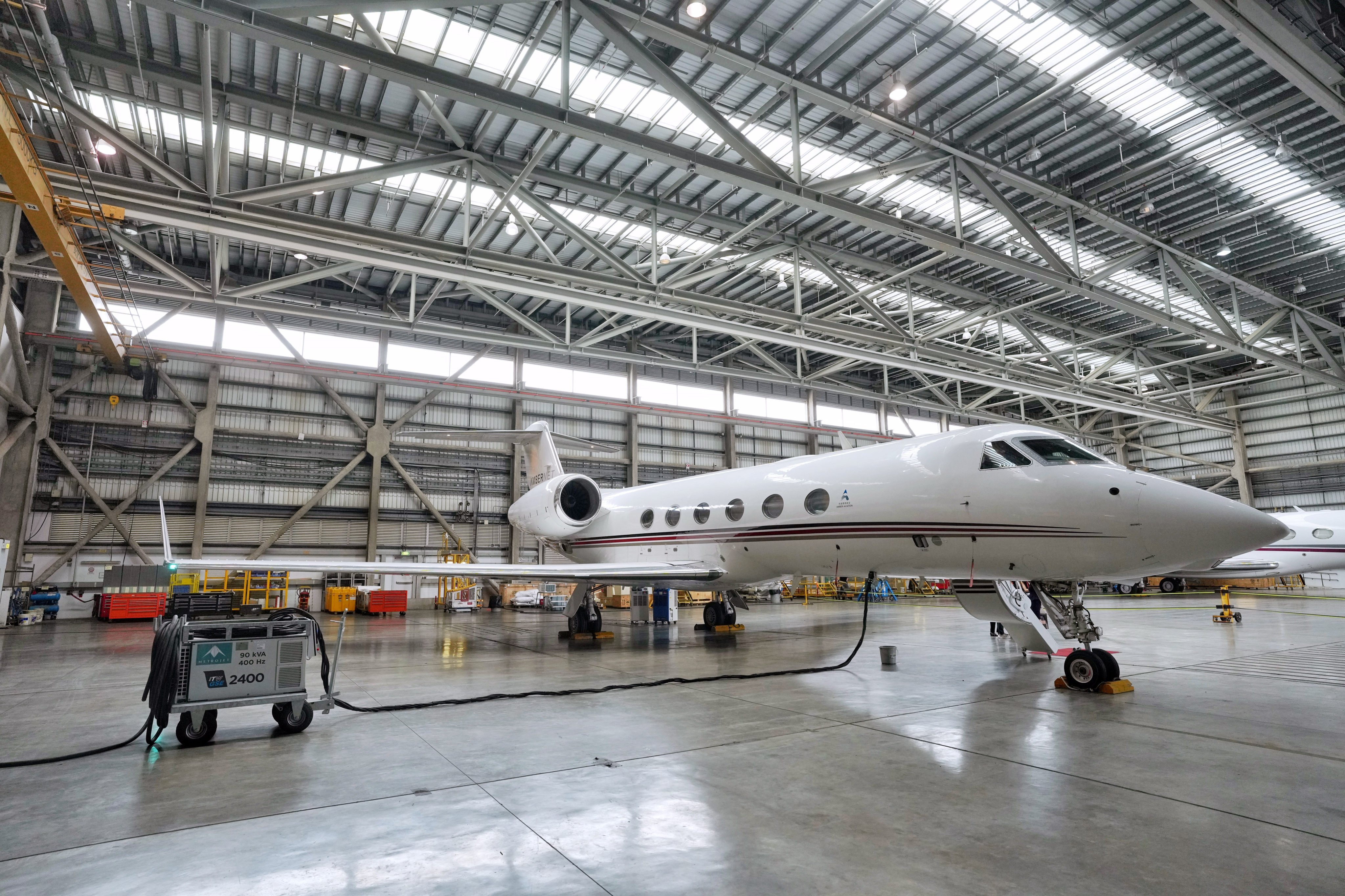 The Hong Kong Business Aviation Centre is also on track with plans to double capacity to 17,000 private jet trips per year, it says. Photo: Elson Li