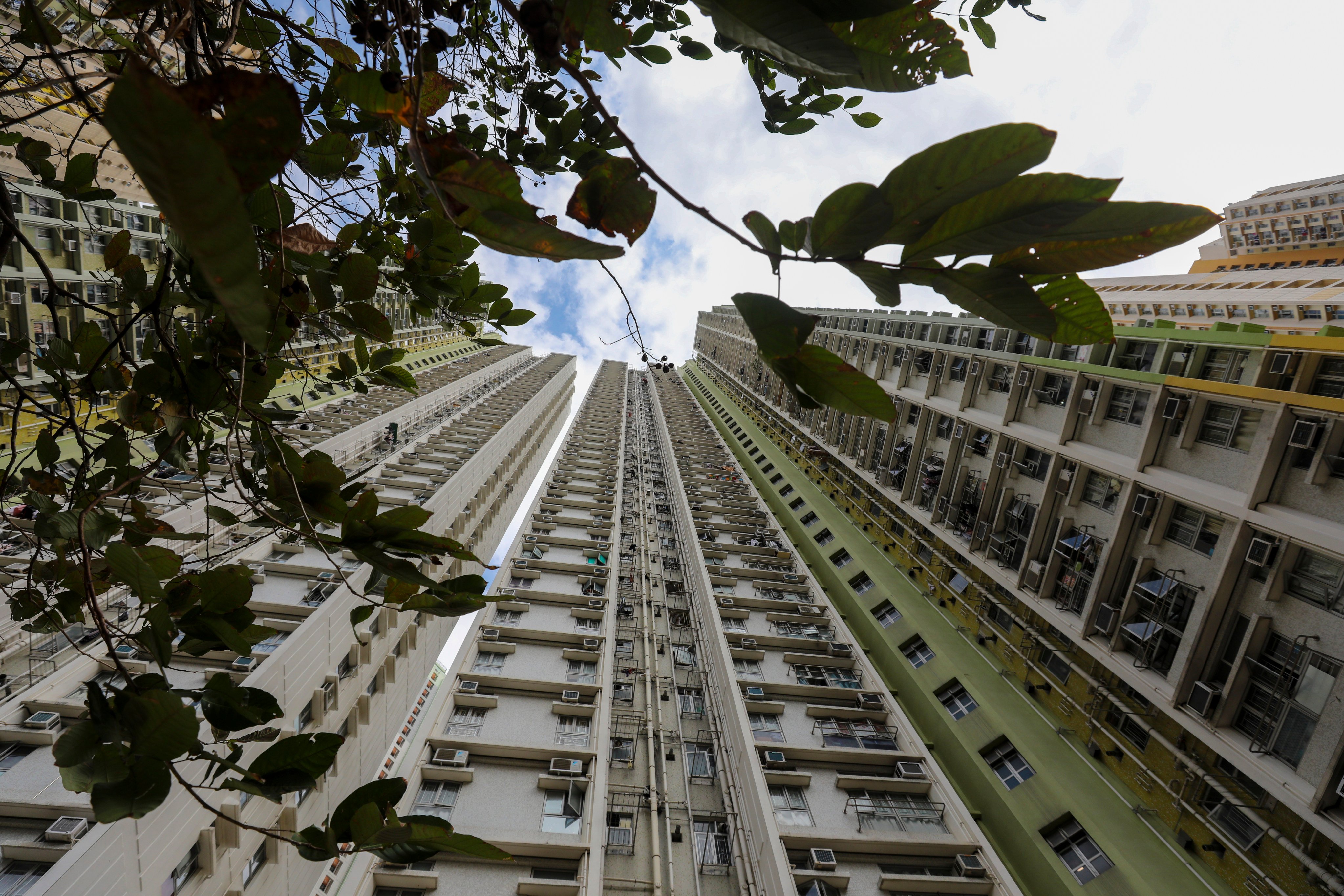 The family lives on Yat Tung Estate in Tung Chung. Photo: Xiaomei Chen