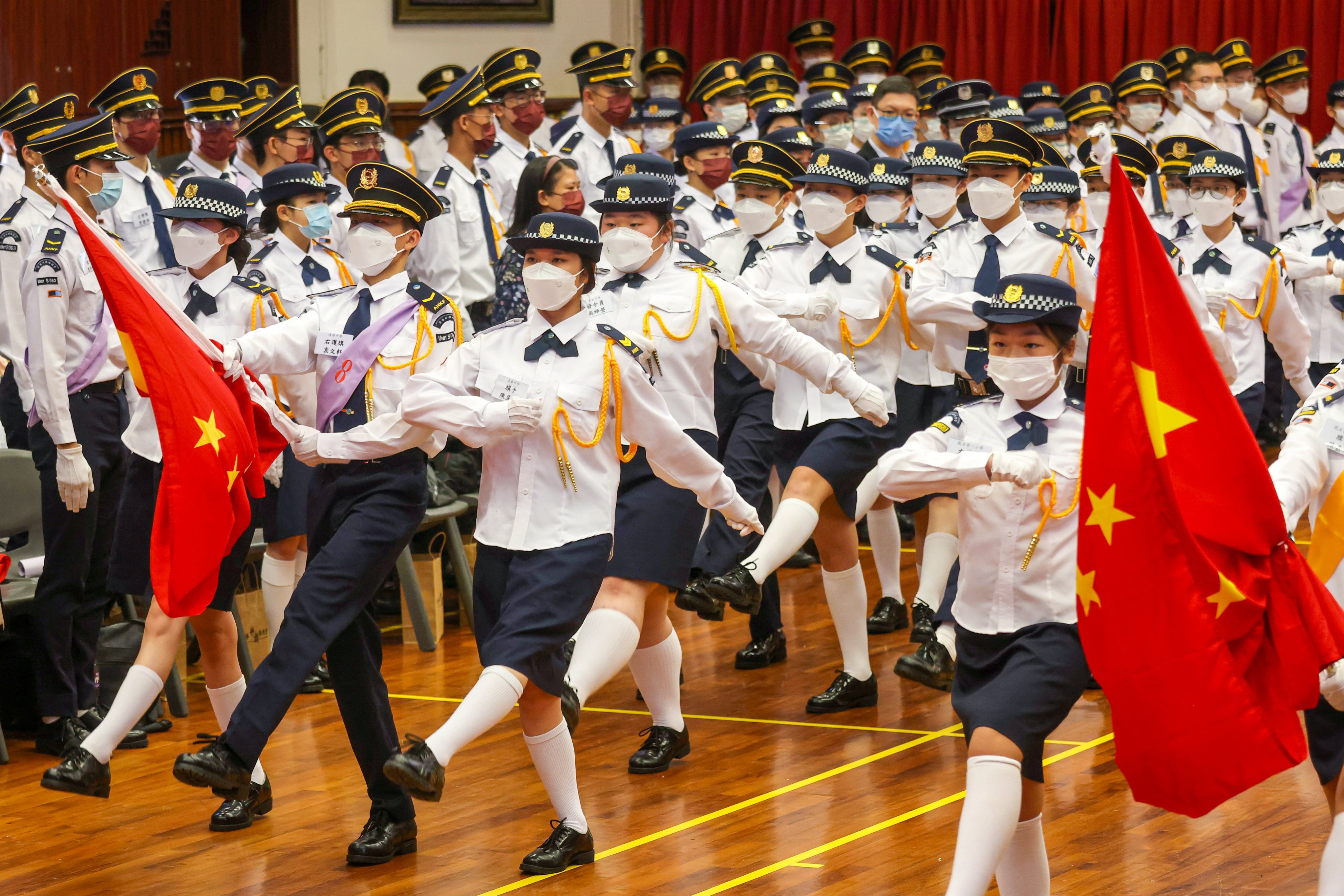 Schools can teach about national history and achievements to students through films, cultural events and visits to mainland China, Chief Secretary Eric Chan has said. Photo: Jonathan Wong