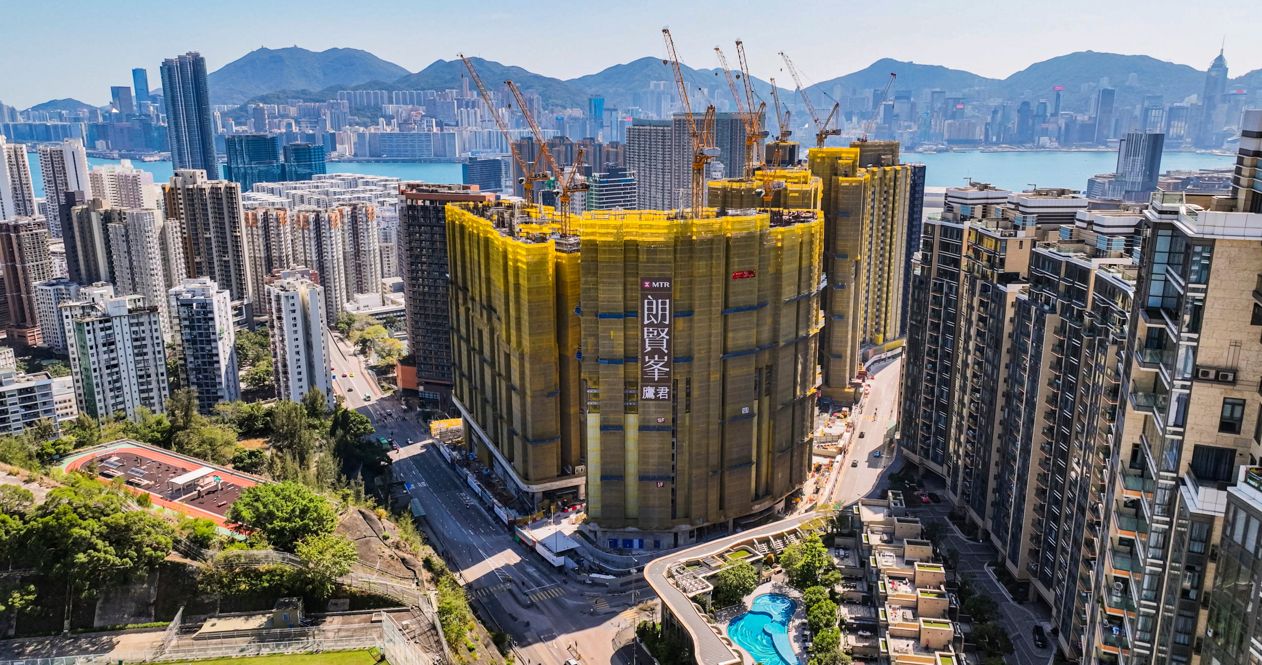 Hong Kong property developer Great Eagle Holdings’s Onmantin project in Hong Kong’s Ho Man Tin neighborhood. Photo: Handout