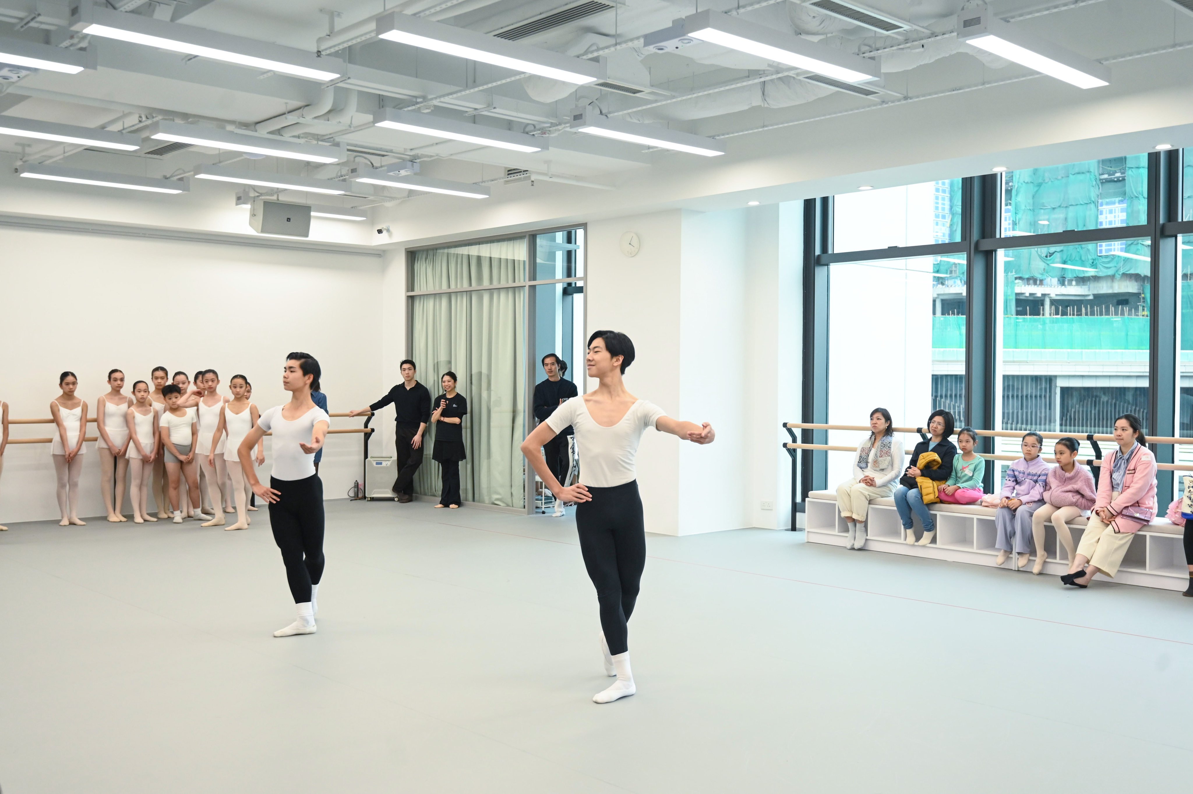 The Hong Kong Ballet’s Classical Training Programme has a boy-only class. Photo: Handout