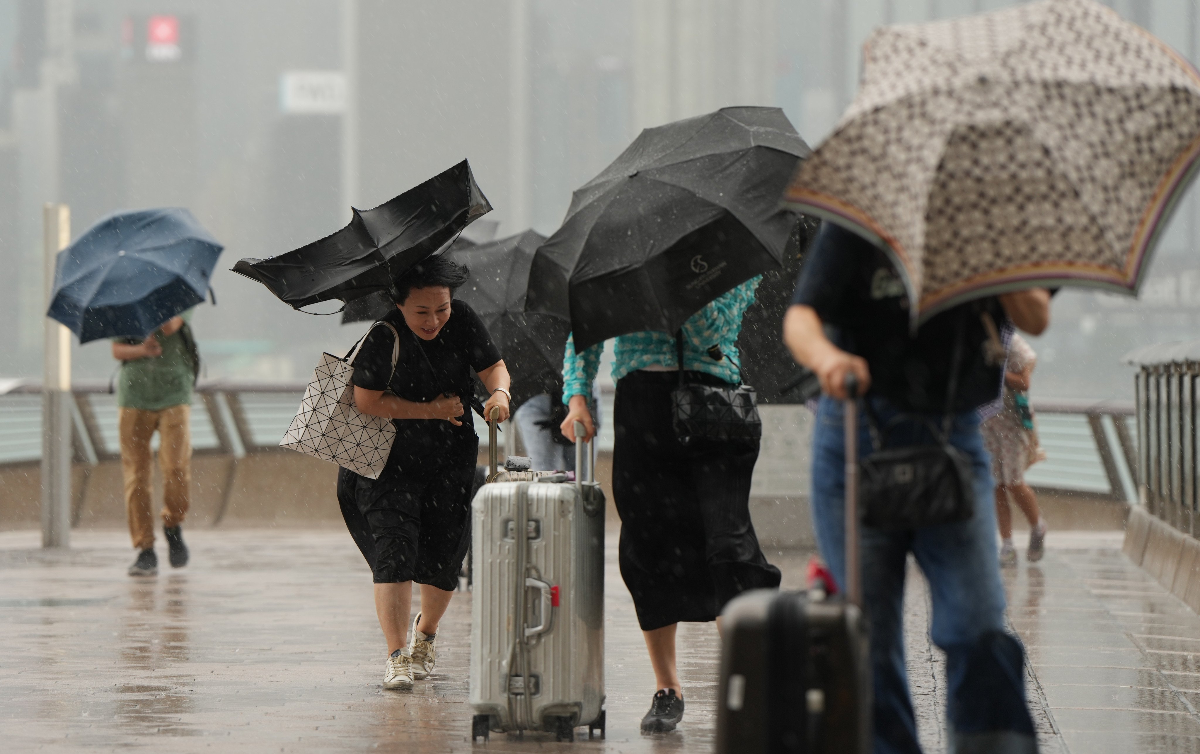 Hong Kong has been hit by bad weather in recent days. Photo: Sam Tsang