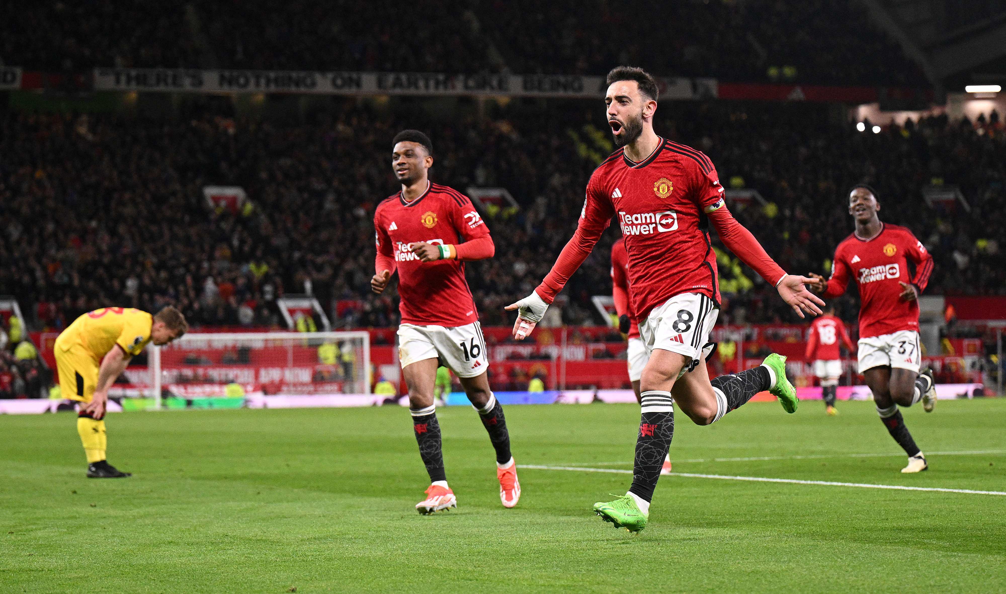 Bruno Fernandes has been in excellent recent form for Manchester United. Photo: AFP