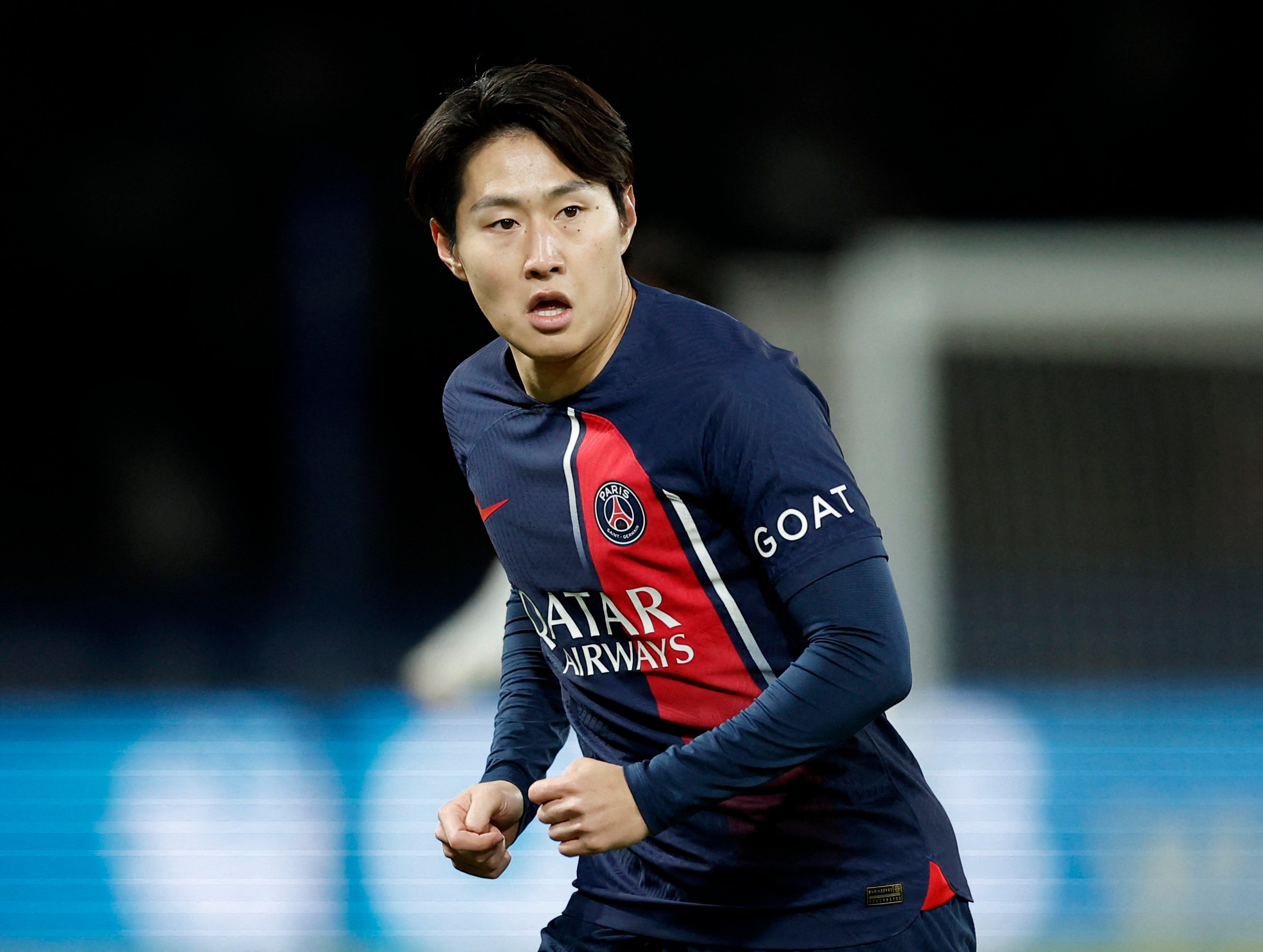 Paris St Germain’s Lee Kang-in could become only the third Asian man to reach a Uefa Champions League final. Photo: Reuters