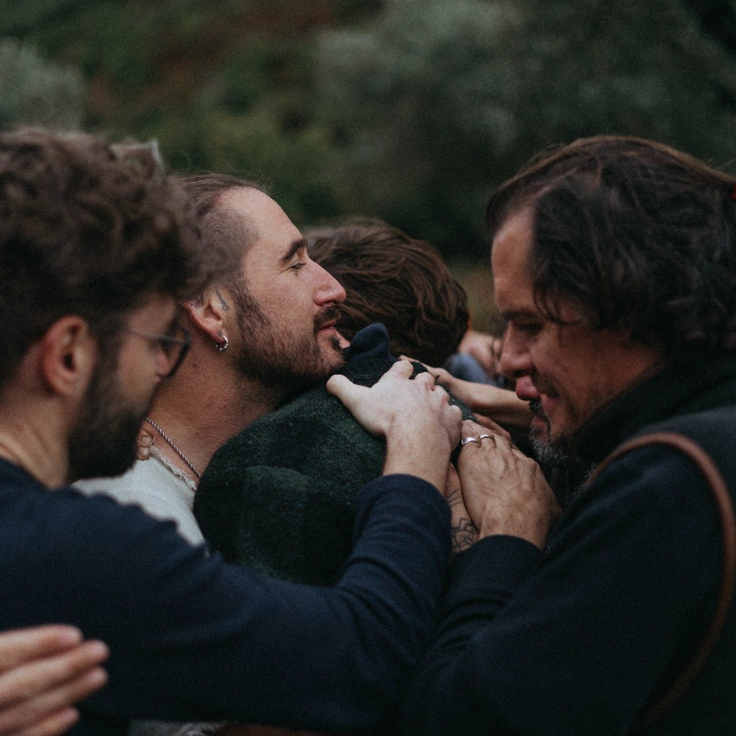 Participants bonding during a Menspedition event in Portugal. The wellness industry is waking up to men’s needs the way it has done to women’s – with emotional support groups and bonding retreats. 
Photo: Instagram/menspedition