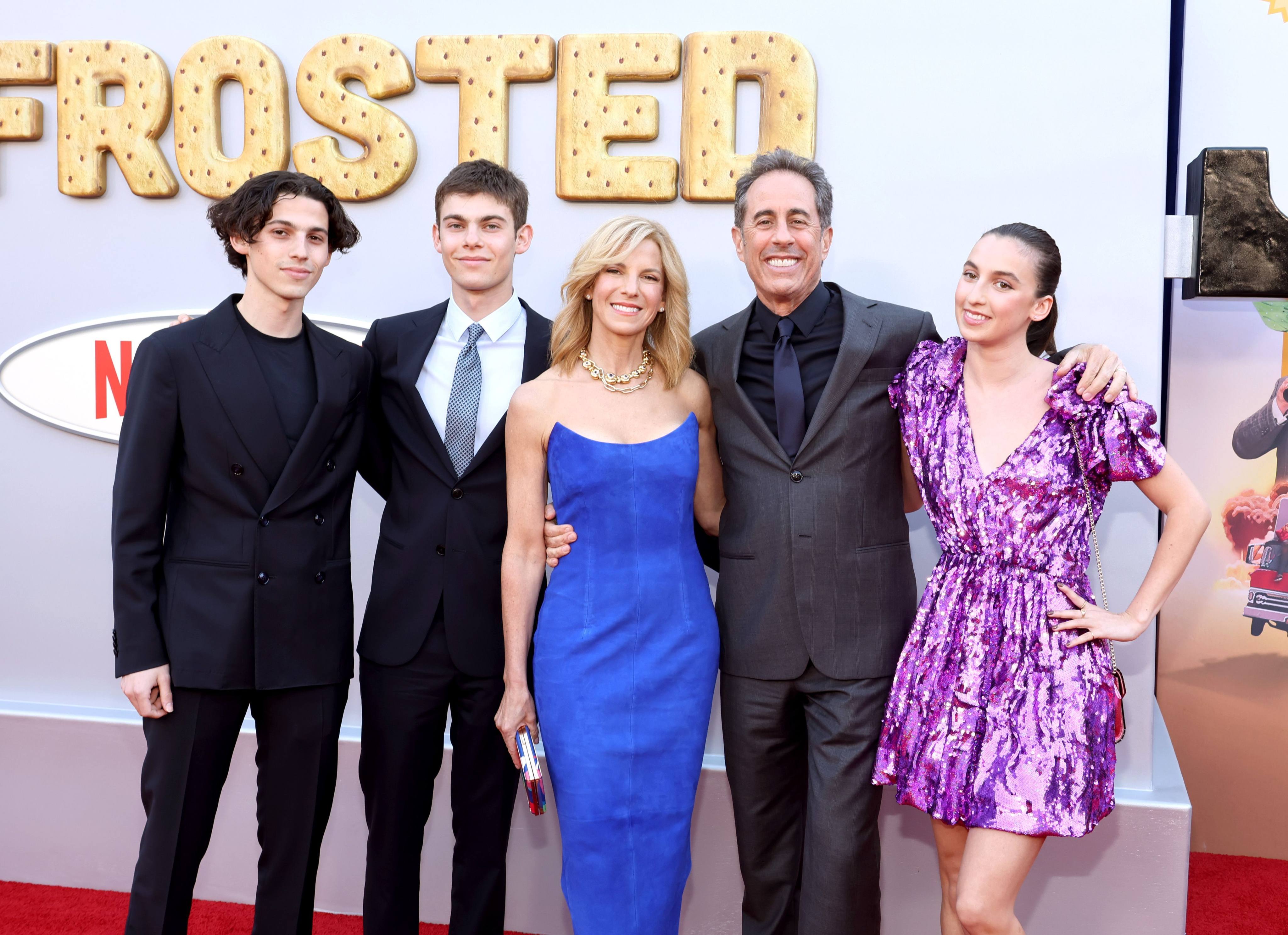 Jerry Seinfeld’s family just made a rare appearance to celebrate his directorial debut. Photo: Getty Images