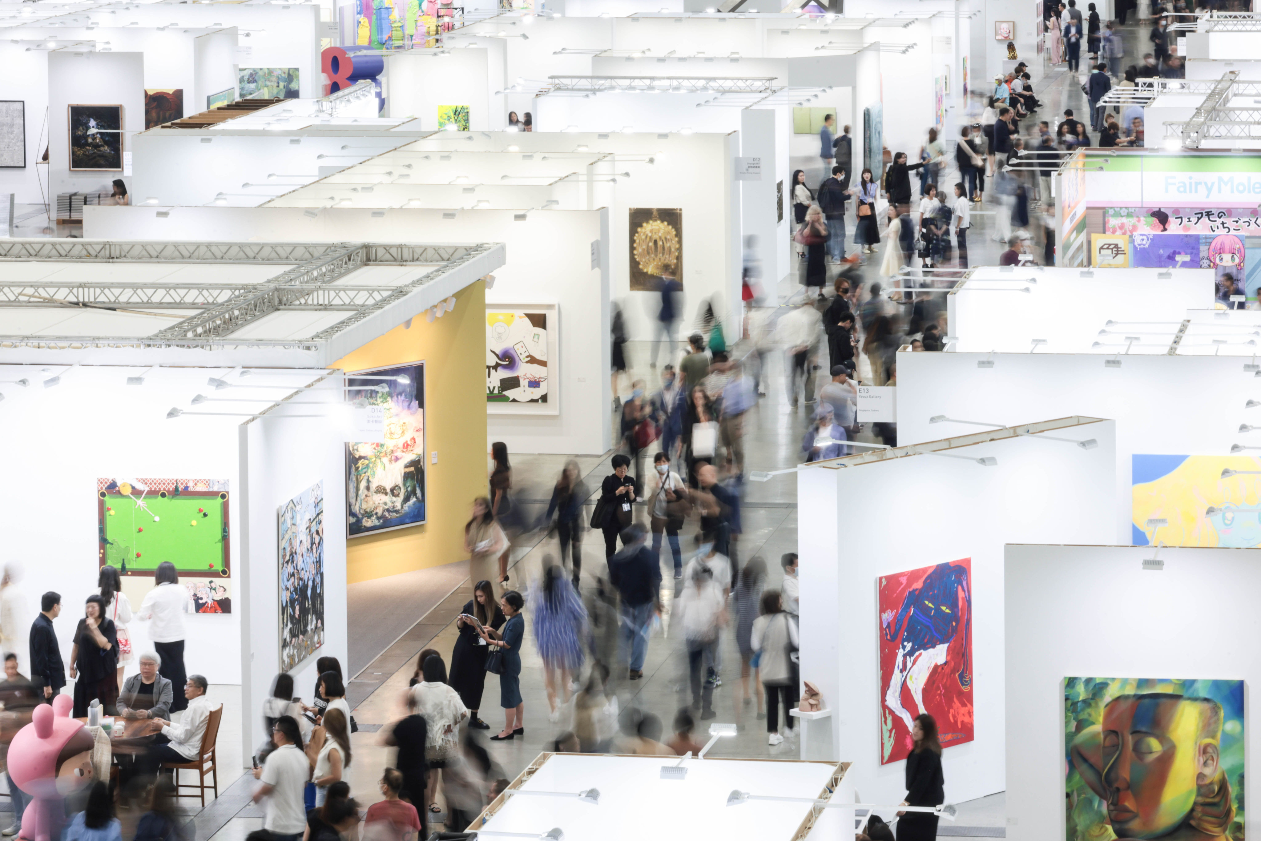The 2023 edition of Taipei Dangdai Art & Ideas fair, one of the main annual art events in Taiwan. Photo: courtesy Taipei Dangdai