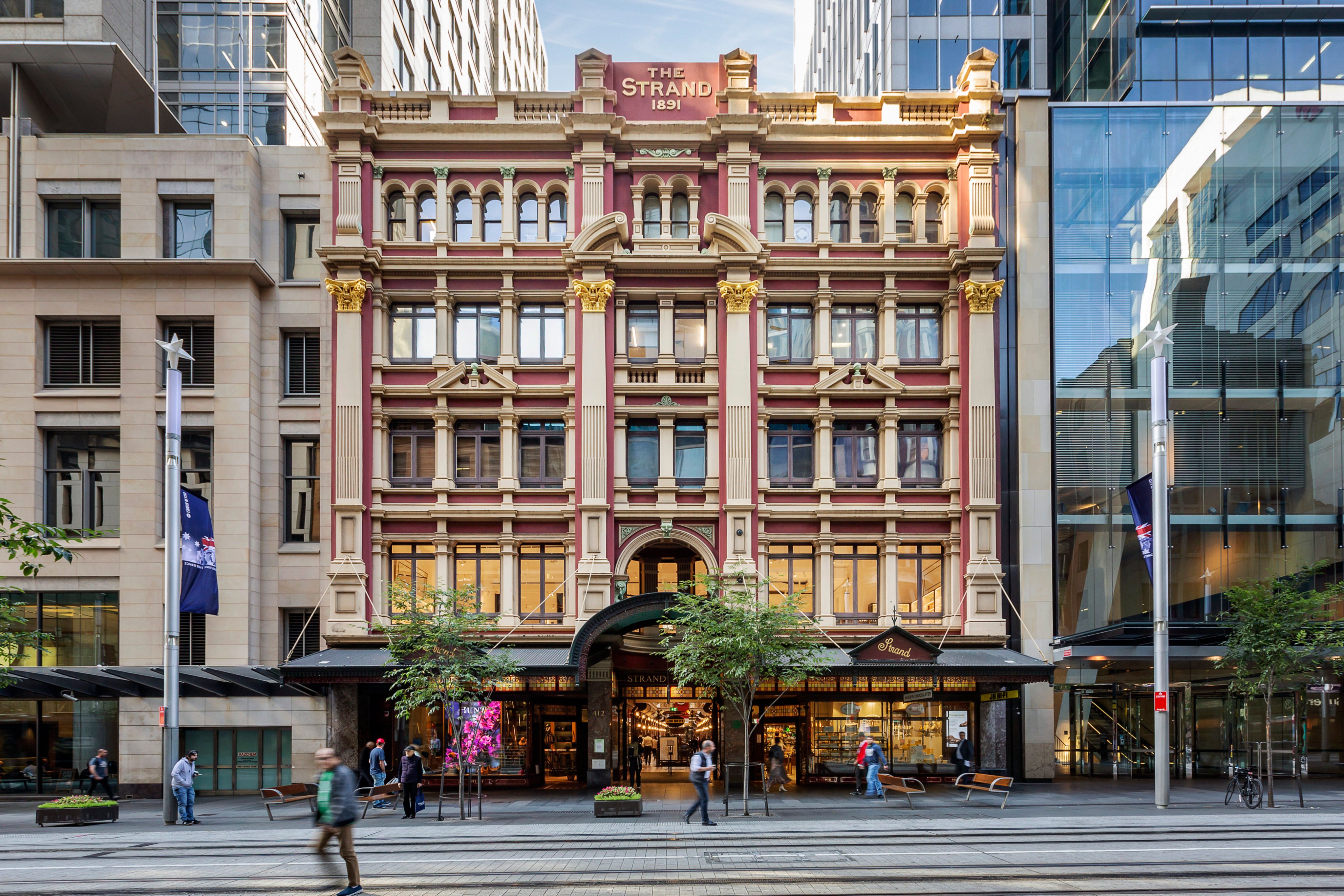 Image of the Strand Arcade in Sydney. Link Reit has invested in three retail properties in Sydney, in a diversification move. Photo: Handout