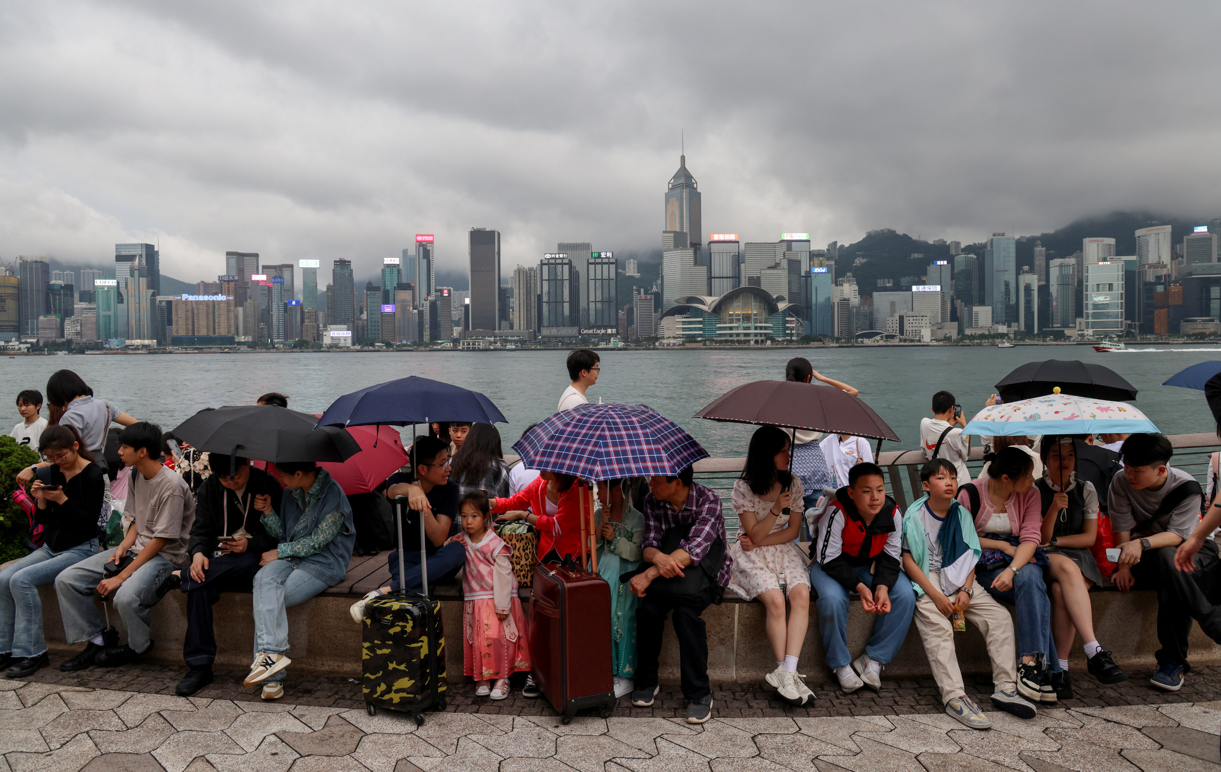 Hong Kong records 20% fewer trips than expected on day one of Labour Day ‘golden week’ holiday amid bad weather. Photo: Jelly Tse