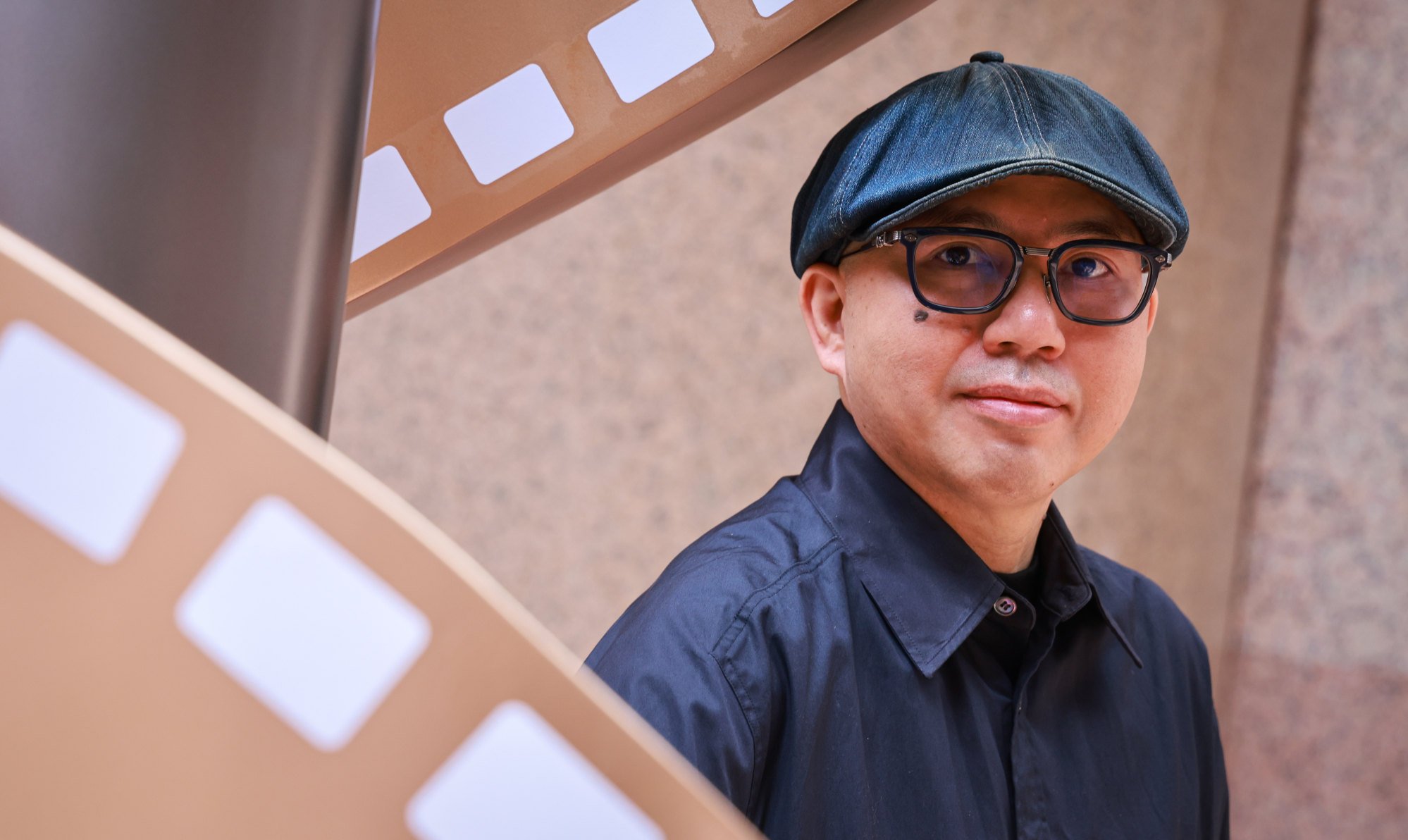 Film editor Wong Hoi, who has won multiple awards for his work, says he believes AI can improve film production in many ways. Photo: May Tse