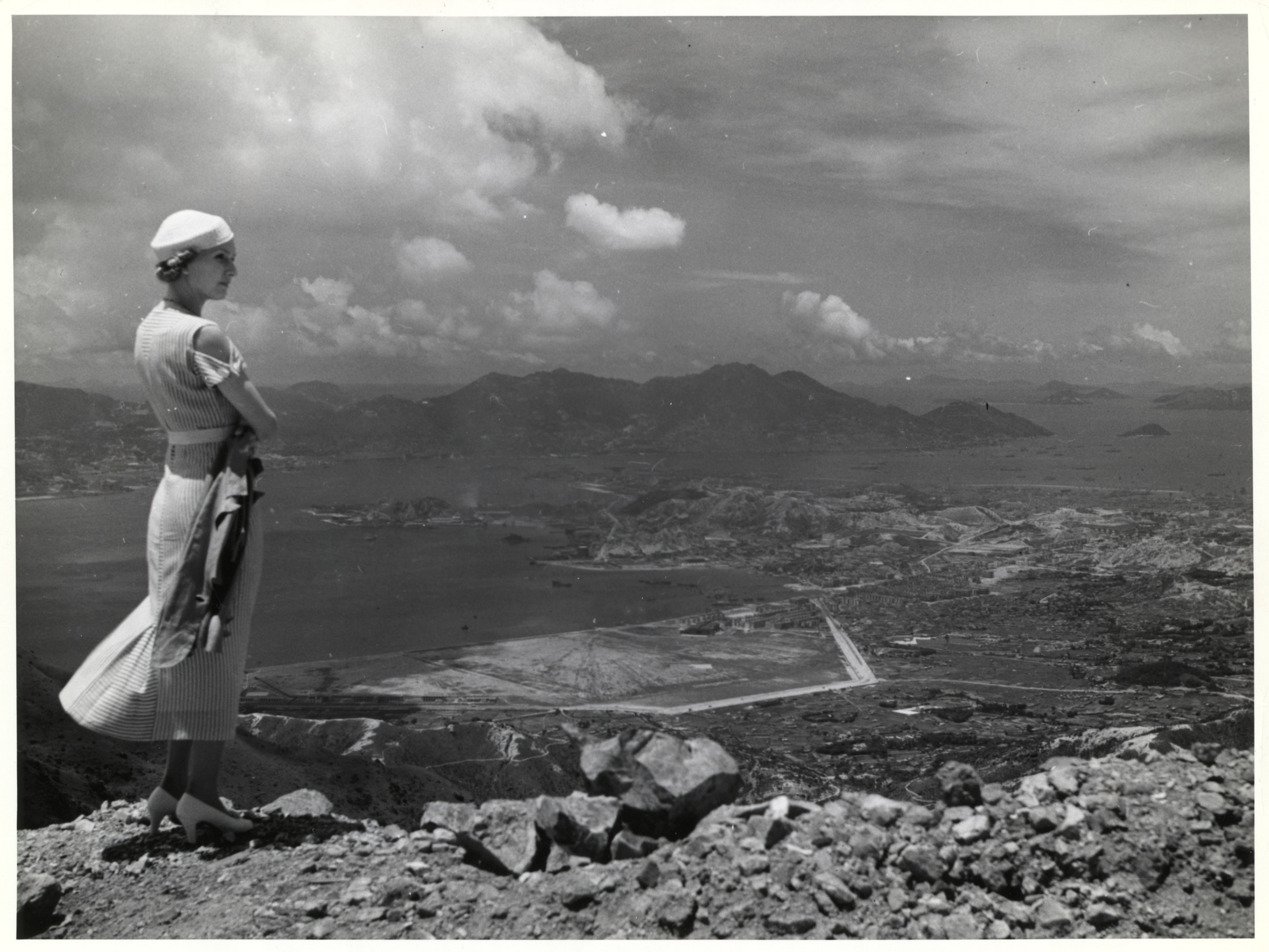 Hong Kong as seen from Smuggler’s Pass above Kam Shan, in an undated photograph. Early tourist guides to the city encouraged visitors to go out into the countryside. Photo: Getty Images