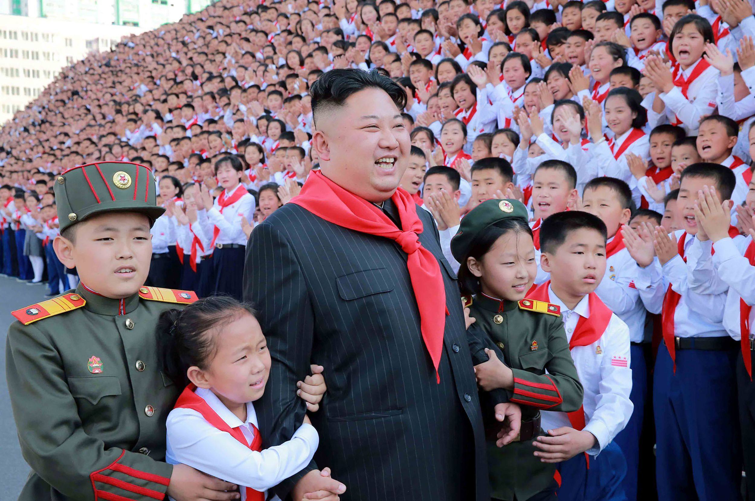 North Korean leader Kim Jong-un attends an event in Pyongyang. Photo: AFP/KCNA