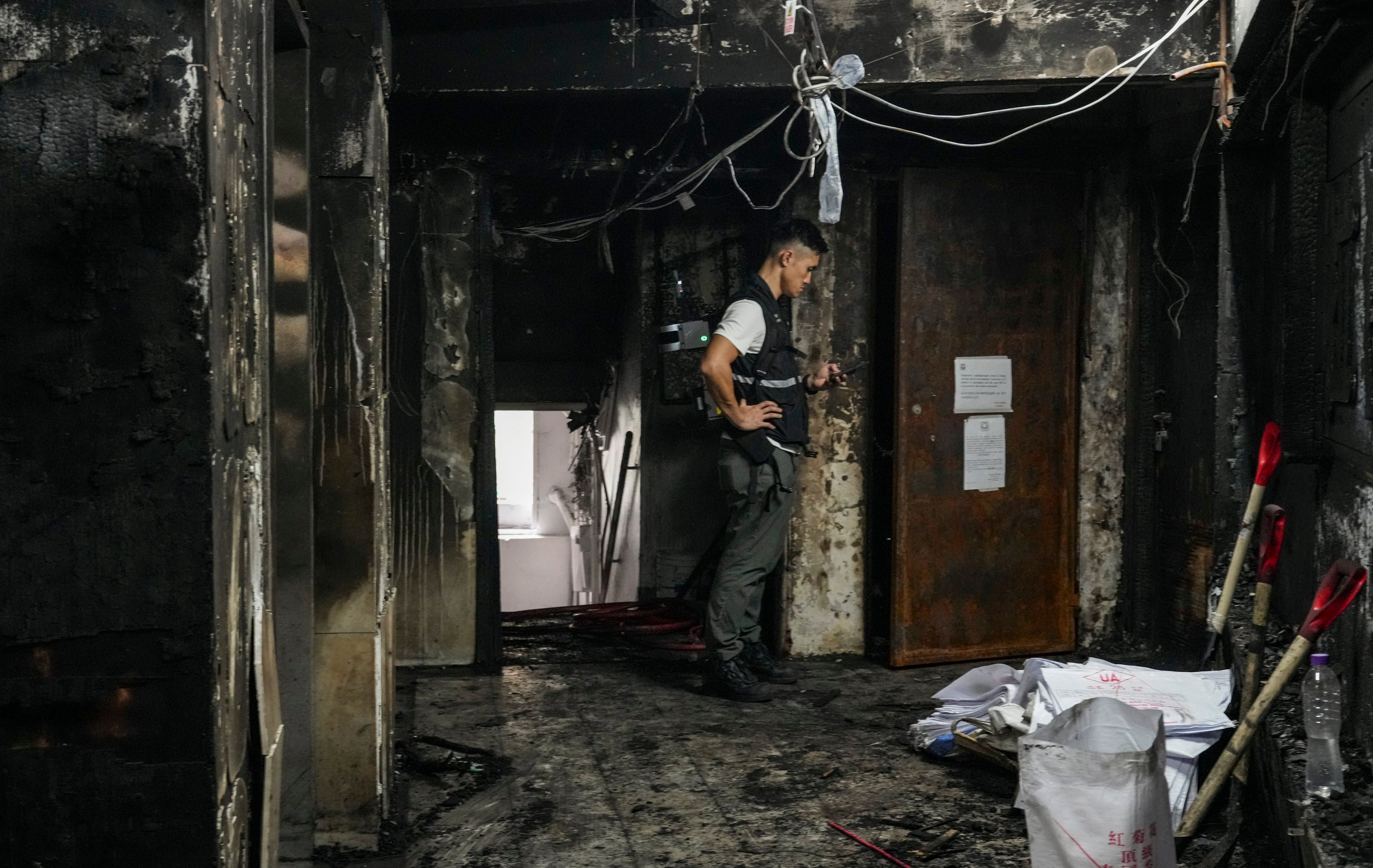The fire-ravaged New Lucky House reopens on April 14. The building failed to comply with fire safety directions for 16 years. Photo: May Tse 
