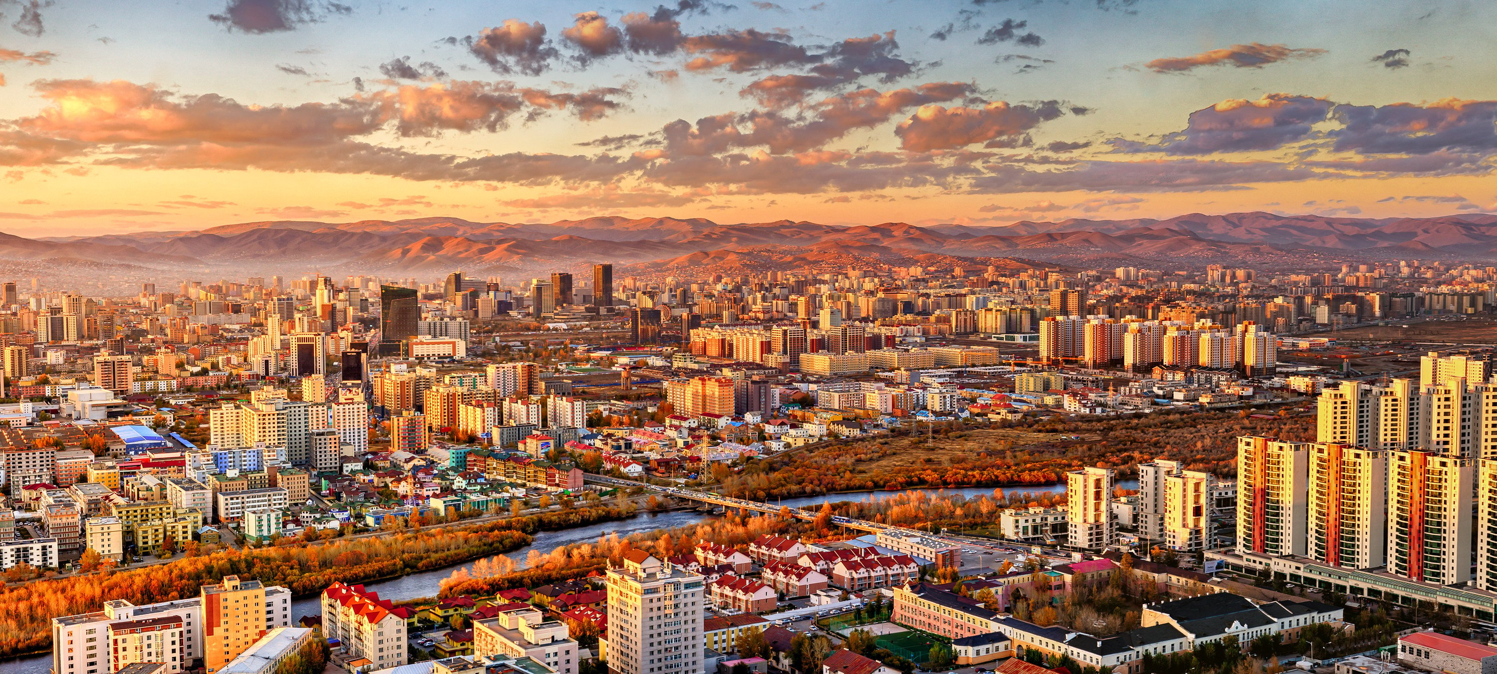 A view of Ulaanbaatar, Mongolia’s capital. Photo: Shutterstock