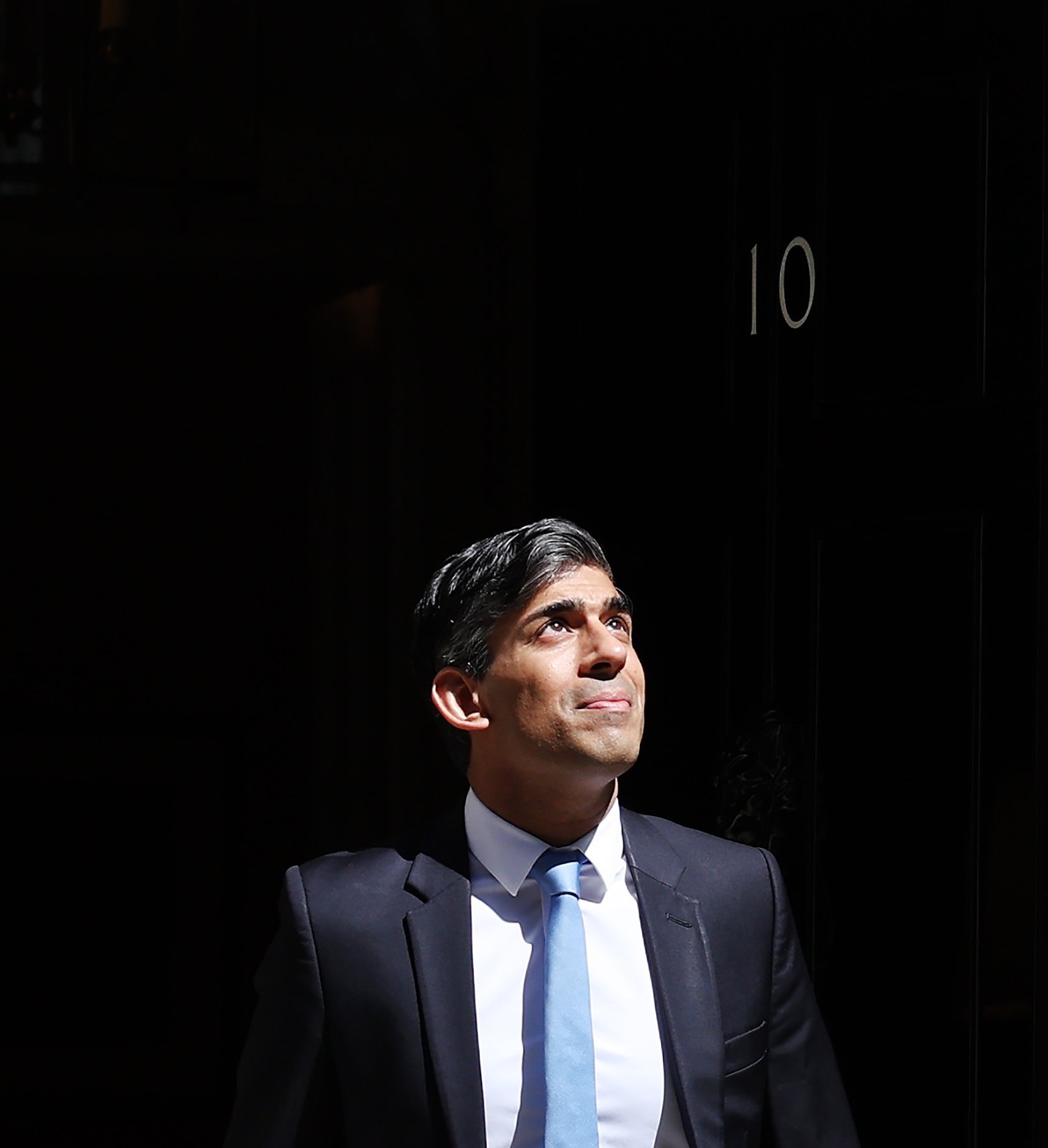 British Prime Minister Rishi Sunak departs 10 Downing Street for Prime Minister’s Questions at parliament in London on Wednesday. Photo: EPA-EFE