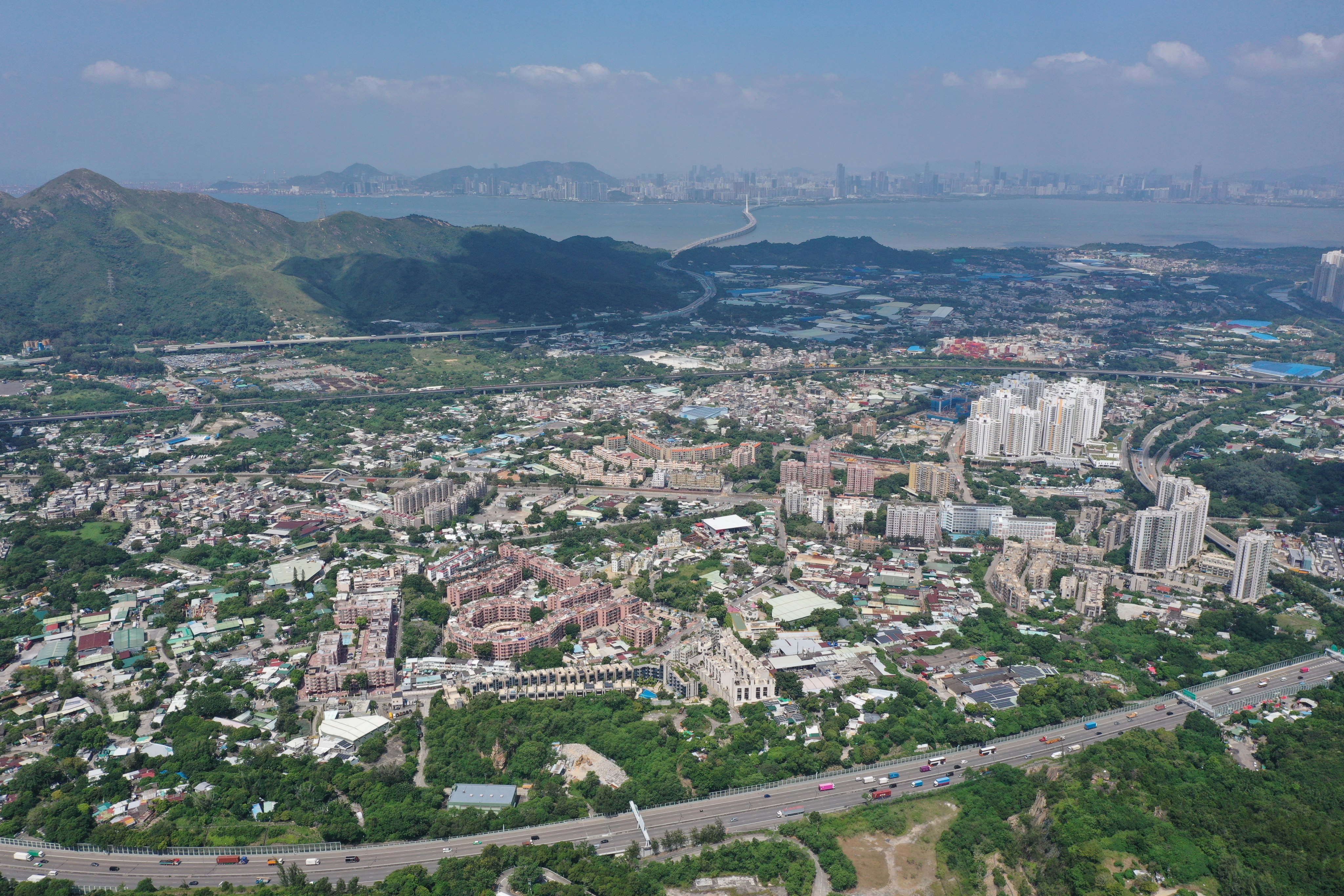 The Hung Shui Kiu area in Yuen Long. The project will develop the 441-hectare area into a modern services centre and logistics hub.  Photo: Winson Wong