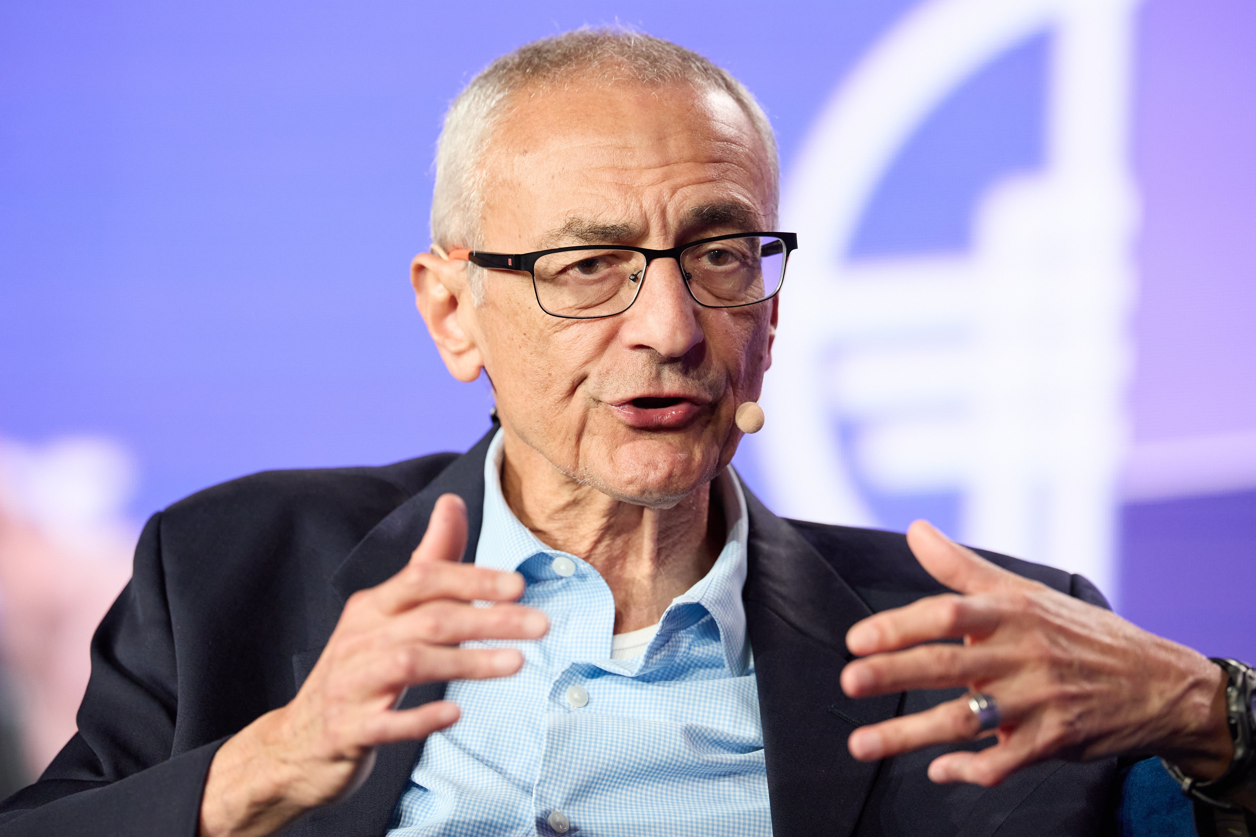 John Podesta, a former White House chief of staff, is co-chairing bilateral working group meetings on climate change with China’s special envoy Liu Zhenmin. Photo: EPA-EFE