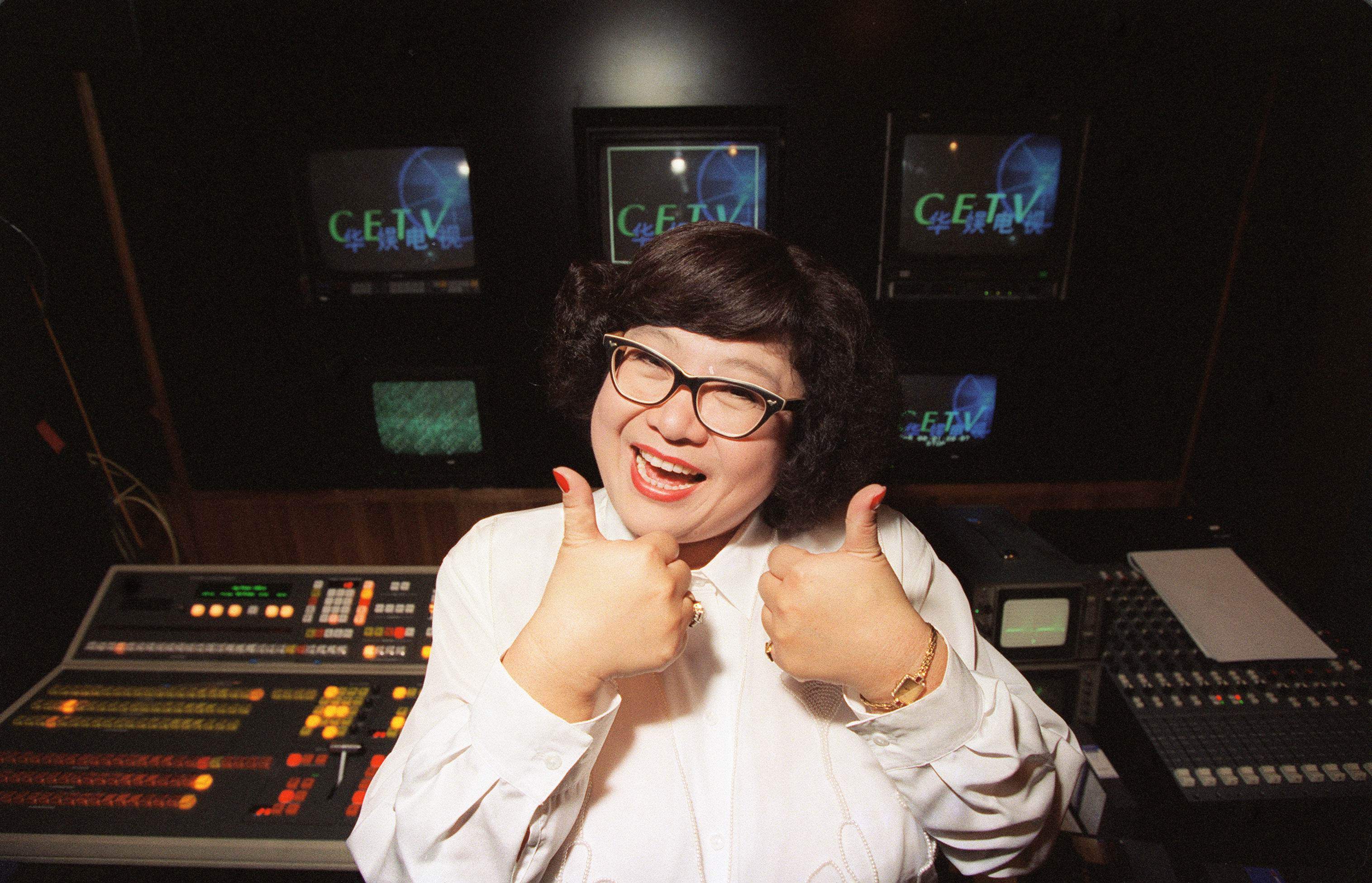 Lydia Sum Tin-ha at an interview with the Post in 1994. When it came to the Hong Kong television and comedy icon, known as Fei Fei, everything came from the heart, said the TV producer who turbocharged her career. Photo: SCMP
