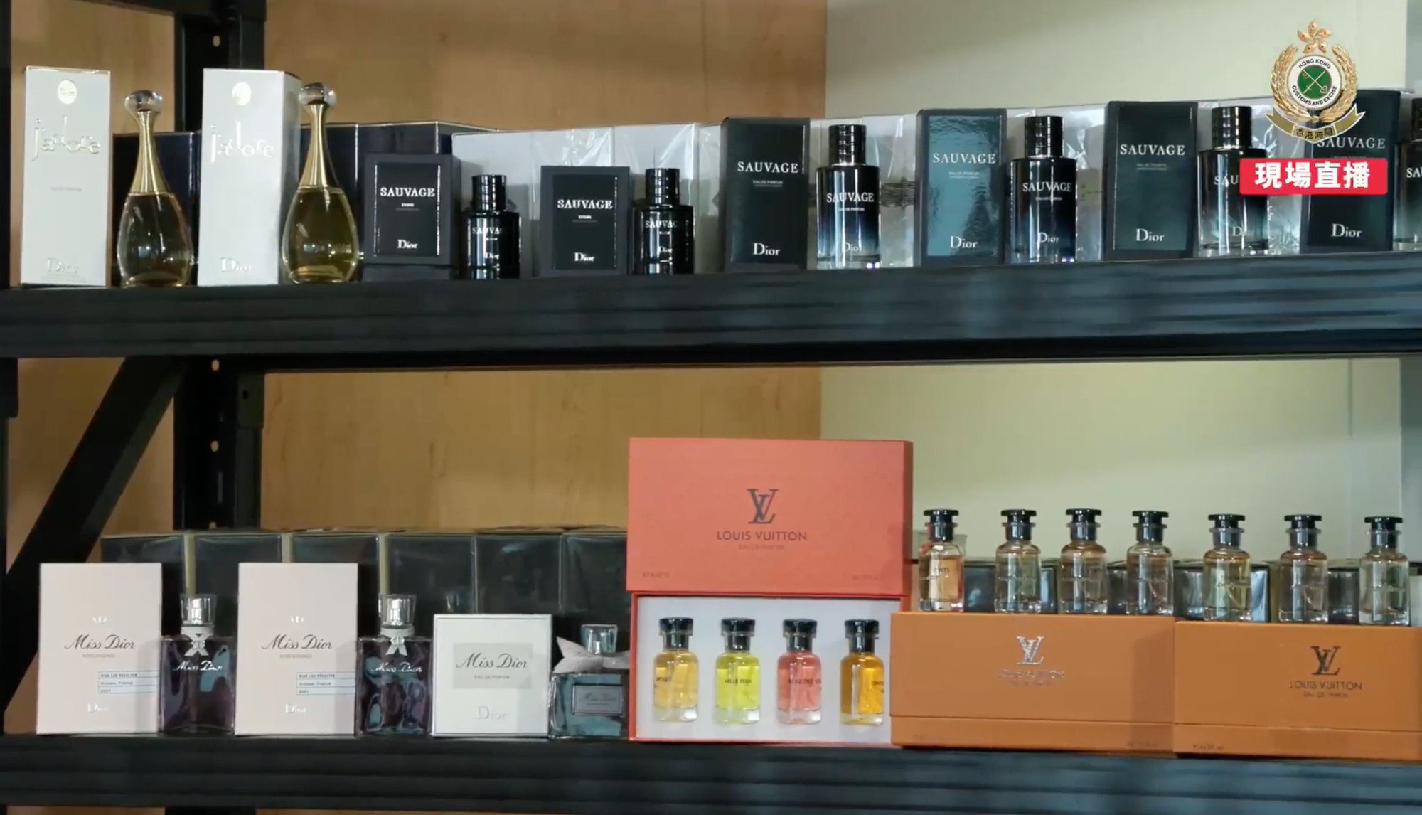 Customs said lack of quality assurance of fake cosmetic products and perfumes raised healthy and safety concerns. Photo: Facebook