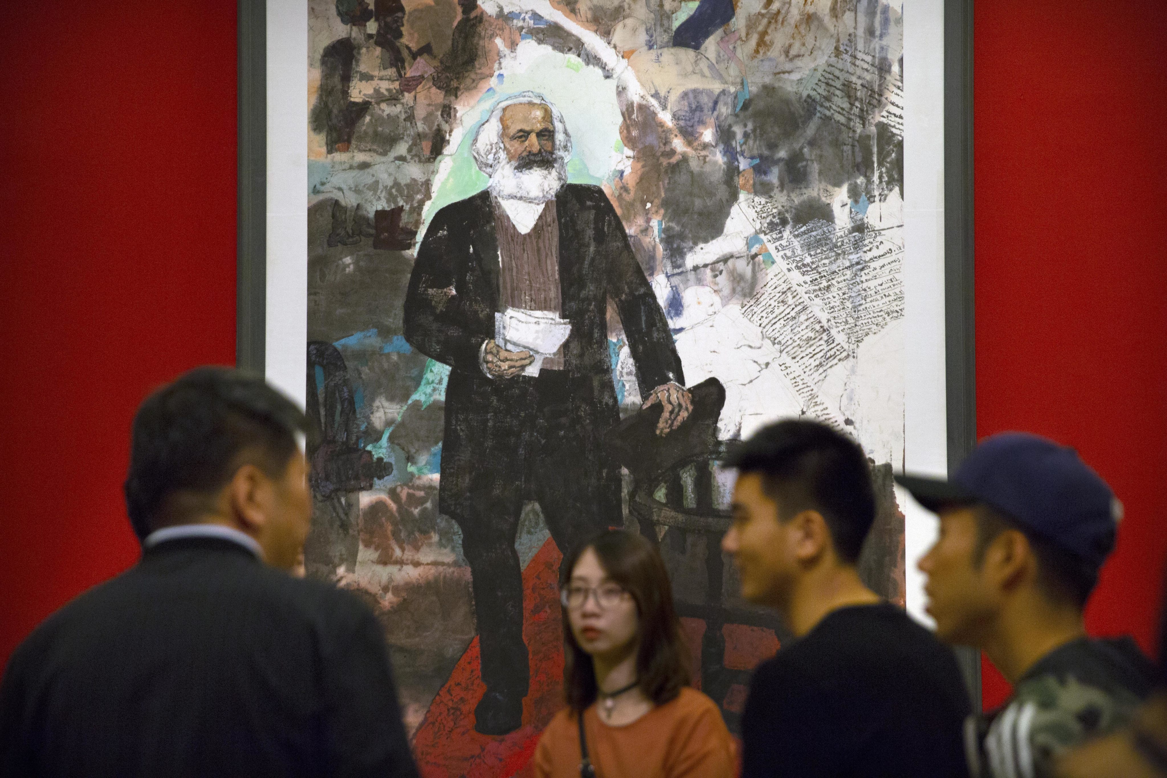 Chinese scholars have suggested entrepreneurs be theoretically distinguished from “capitalists” as theorised in the works of Karl Marx. Photo: AP